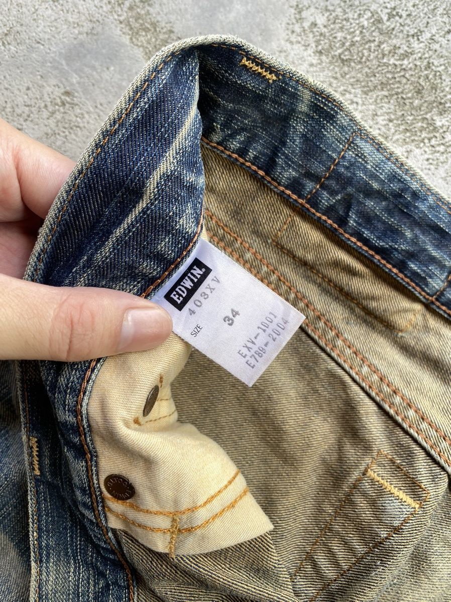 Edwin × If Six Was Nine Vintage Edwin Distressed Jeans Size US 34 / EU 50 - 18 Thumbnail