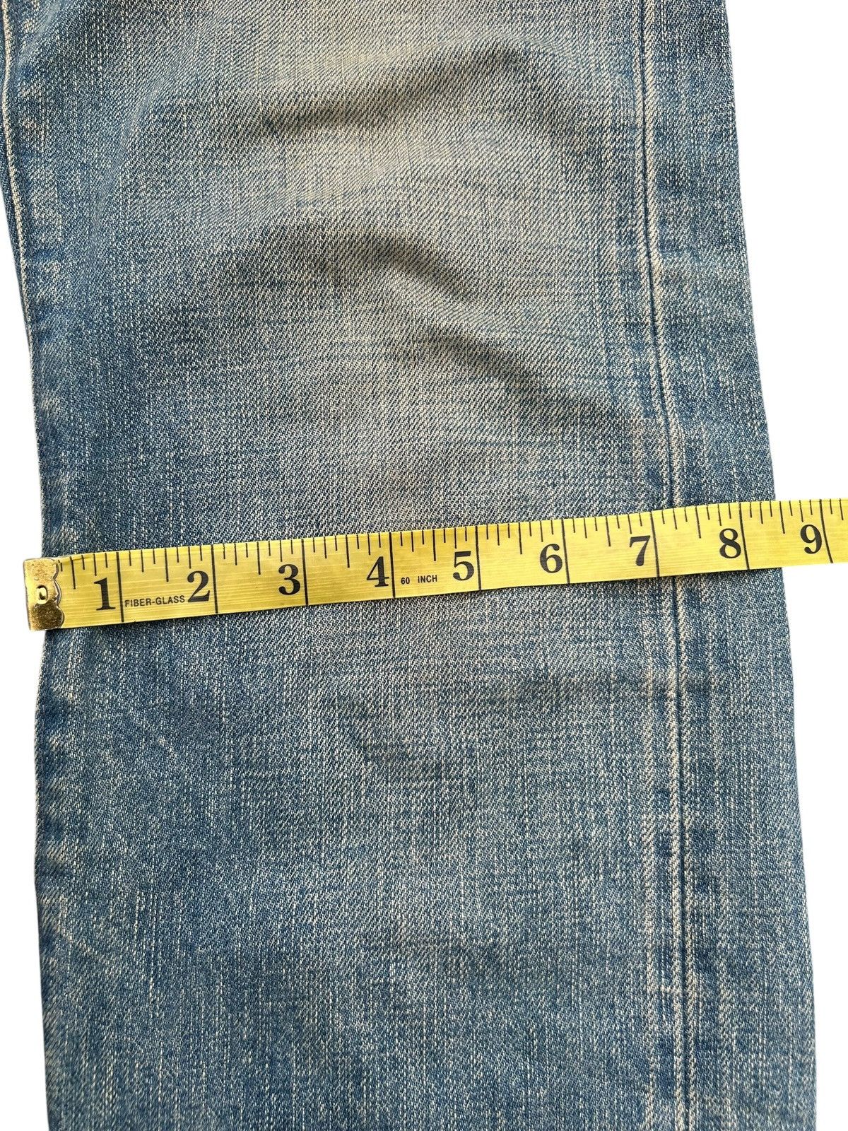 Helmut Lang HELMUT LANG NY SELVEDGE BUTTON FLY DISTRESSED DENIM JEANS Size US 34 / EU 50 - 24 Thumbnail