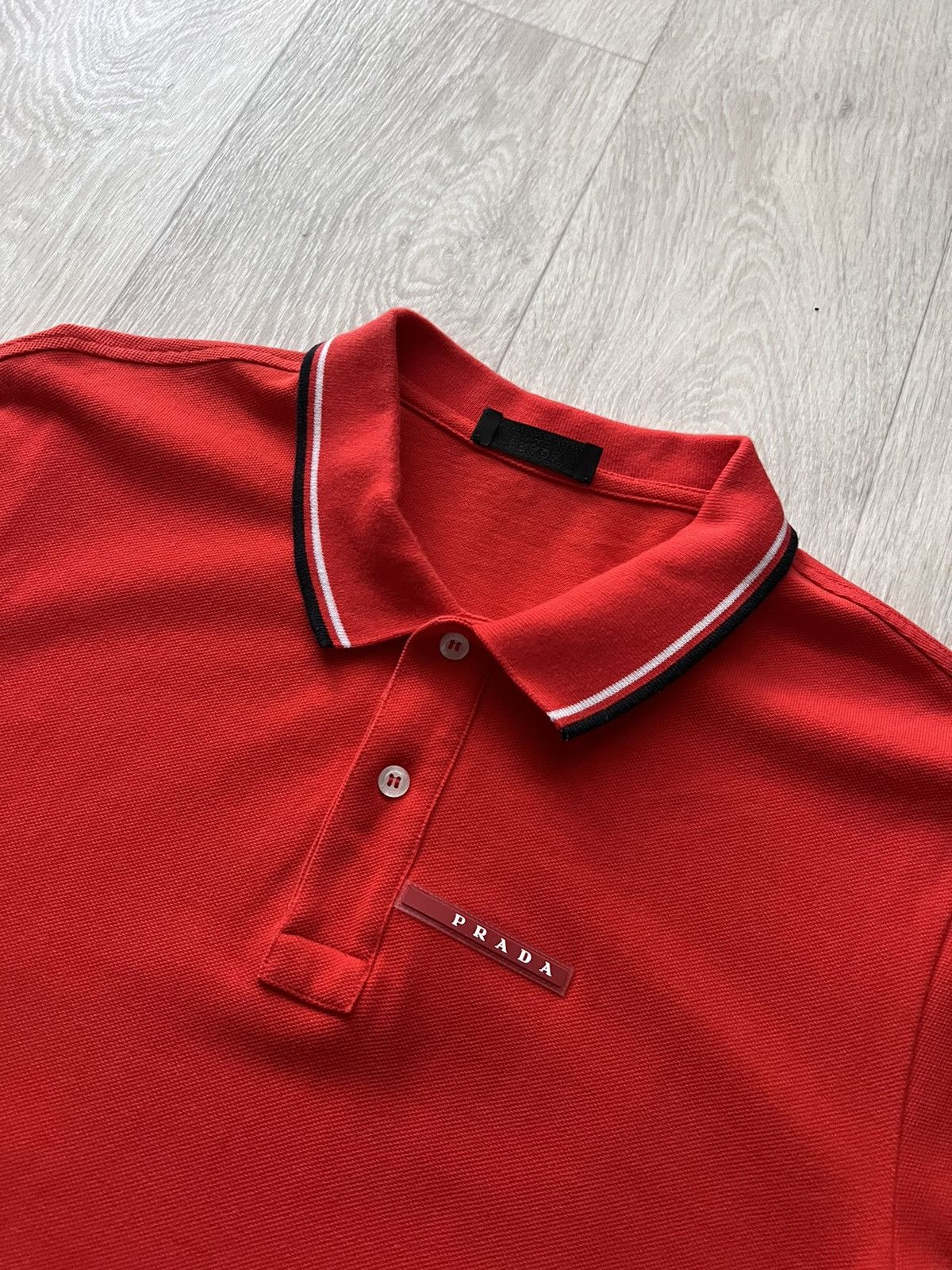 Prada Prada Polo T Shirt Size US XXL / EU 58 / 5 - 4 Thumbnail