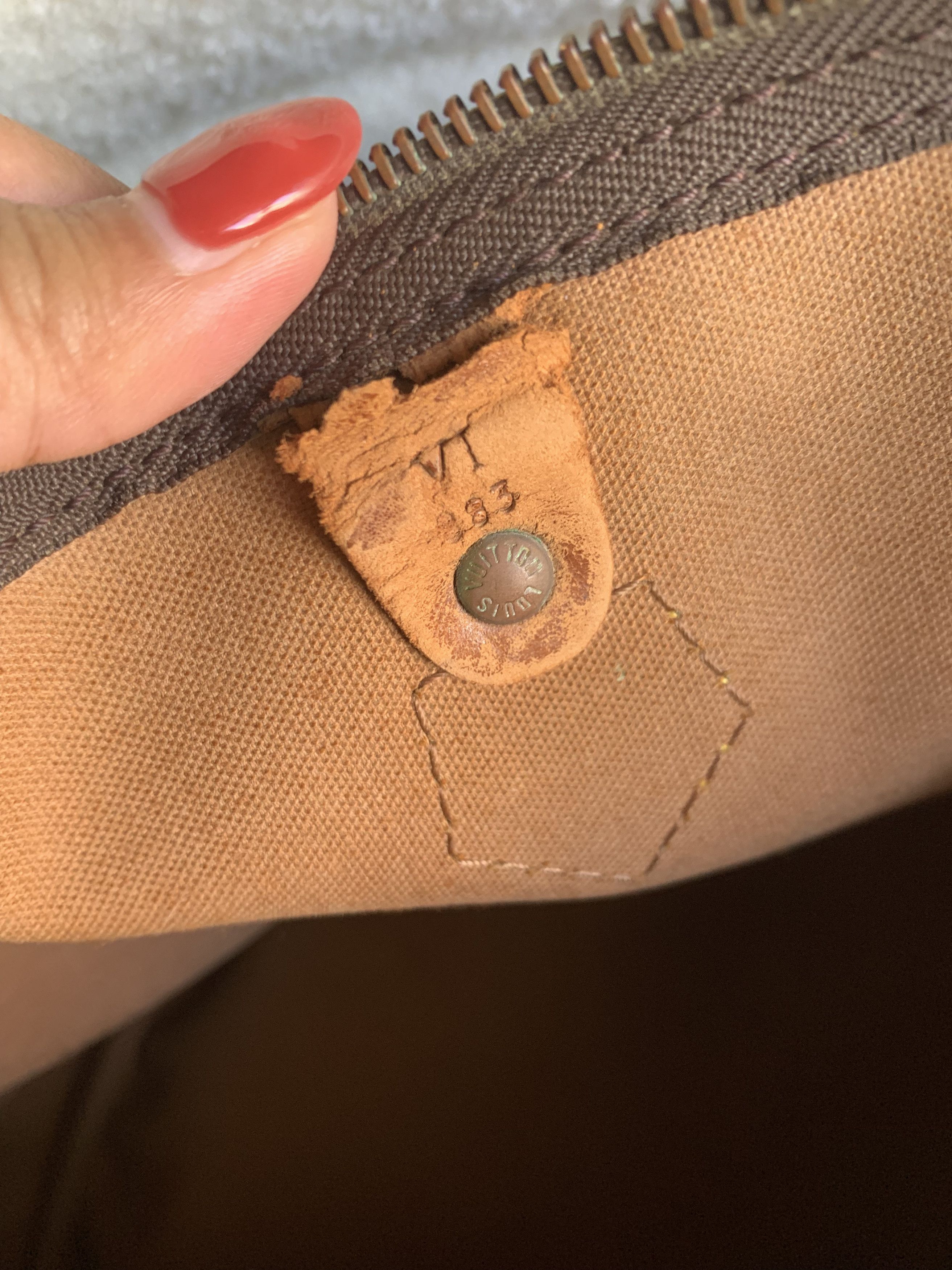 Louis Vuitton Speedy 30 Monogram Vintage 1983 Size ONE SIZE - 17 Thumbnail