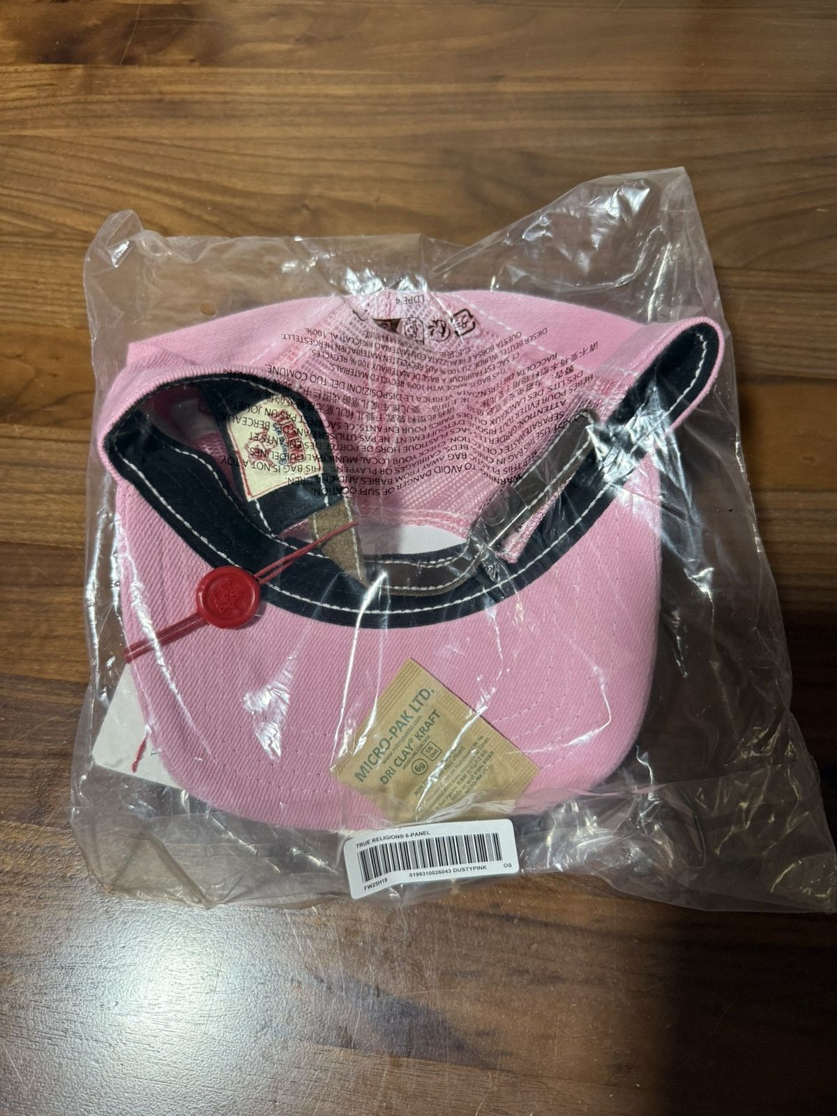 Supreme × True Religion SUPREME®/TRUE RELIGION MESH BACK 6-PANEL Logo Cap Pink Hat Size ONE SIZE - 6 Thumbnail