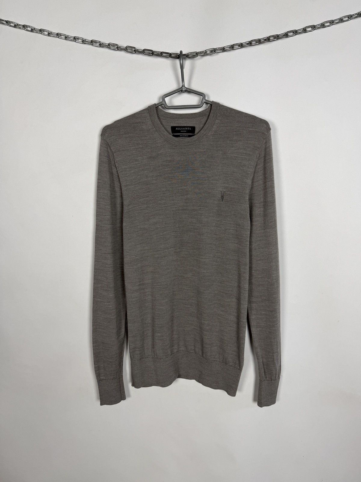 Allsaints Men’s Allsaints Mode Merino Crewneck Sweater Pullover Size M Size US M / EU 48-50 / 2 - 1 Thumbnail
