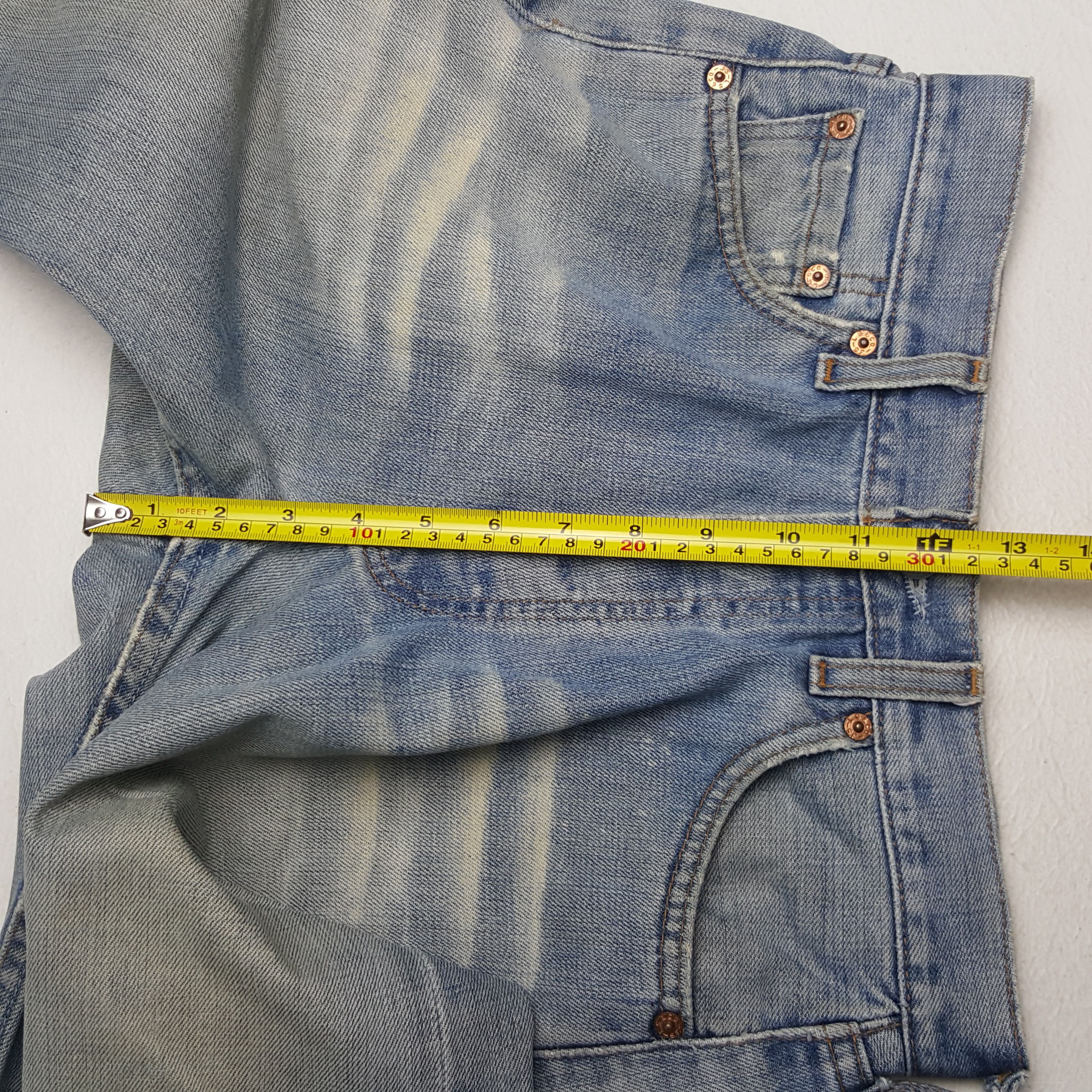 Levi's × Vintage Vintage Levi's 501 American Distressed Style Denim Jeans Size US 28 / EU 44 - 11 Thumbnail