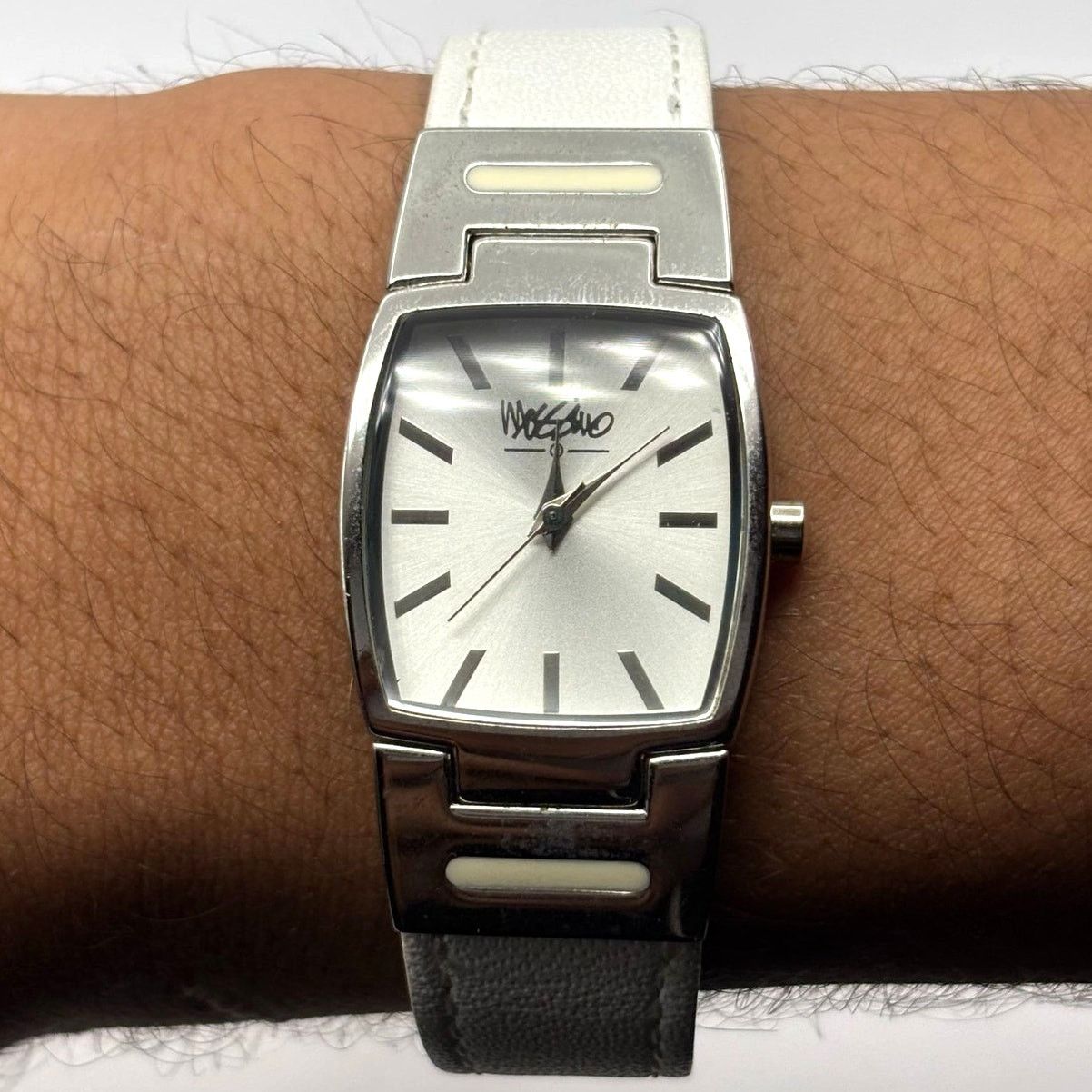 Mossimo Silver & White Mossimo Watch Size ONE SIZE - 2 Thumbnail