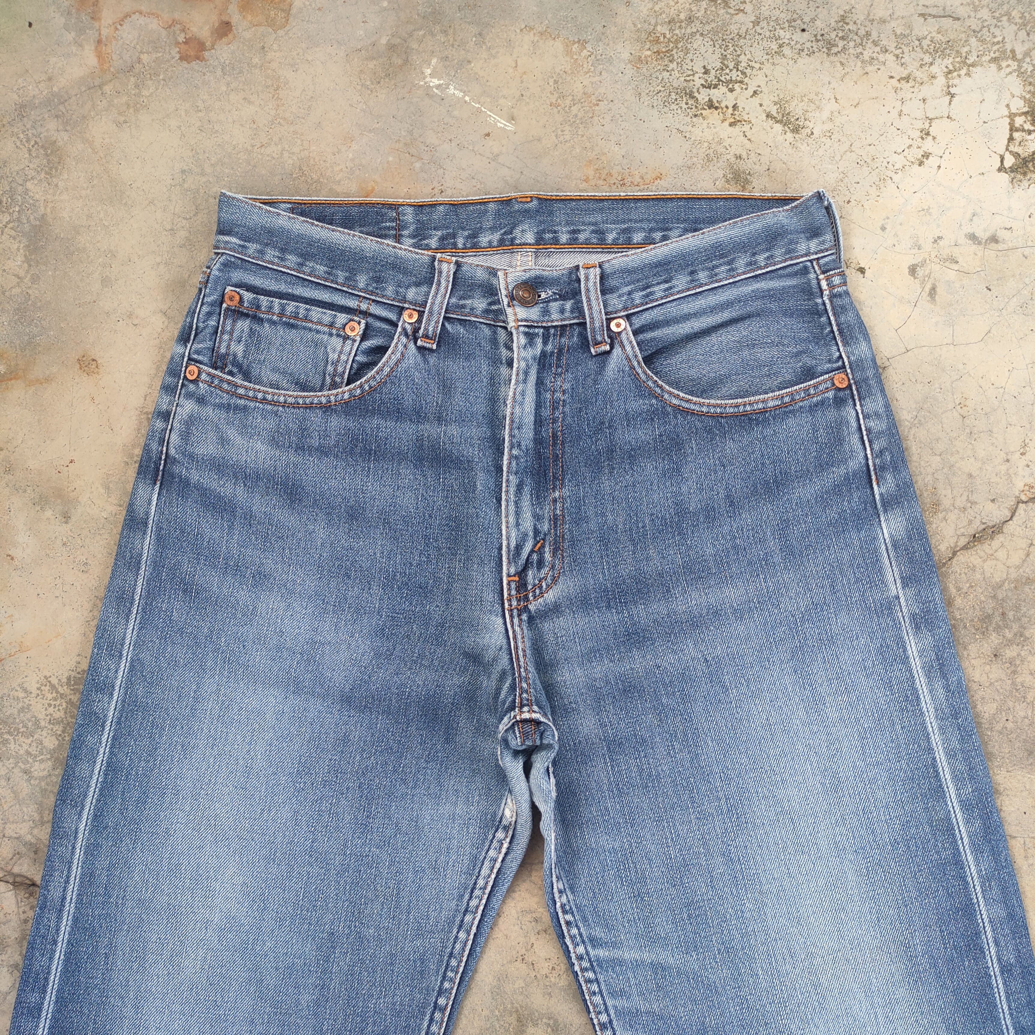 Levi's Vintage Clothing W32 VINTAGE 2001 LEVI'S 512 FADED JEANS DENIM PANTS Size US 32 / EU 48 - 3 Thumbnail