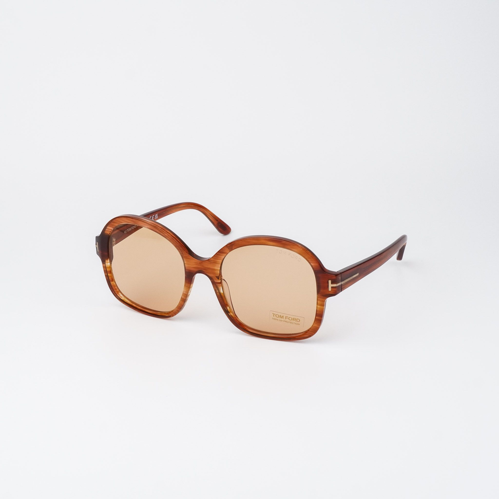 Tom Ford Tom Ford HANLEY Women Sunglasses FT1034/S 45E NEW AUTHENTIC Size ONE SIZE - 3 Thumbnail