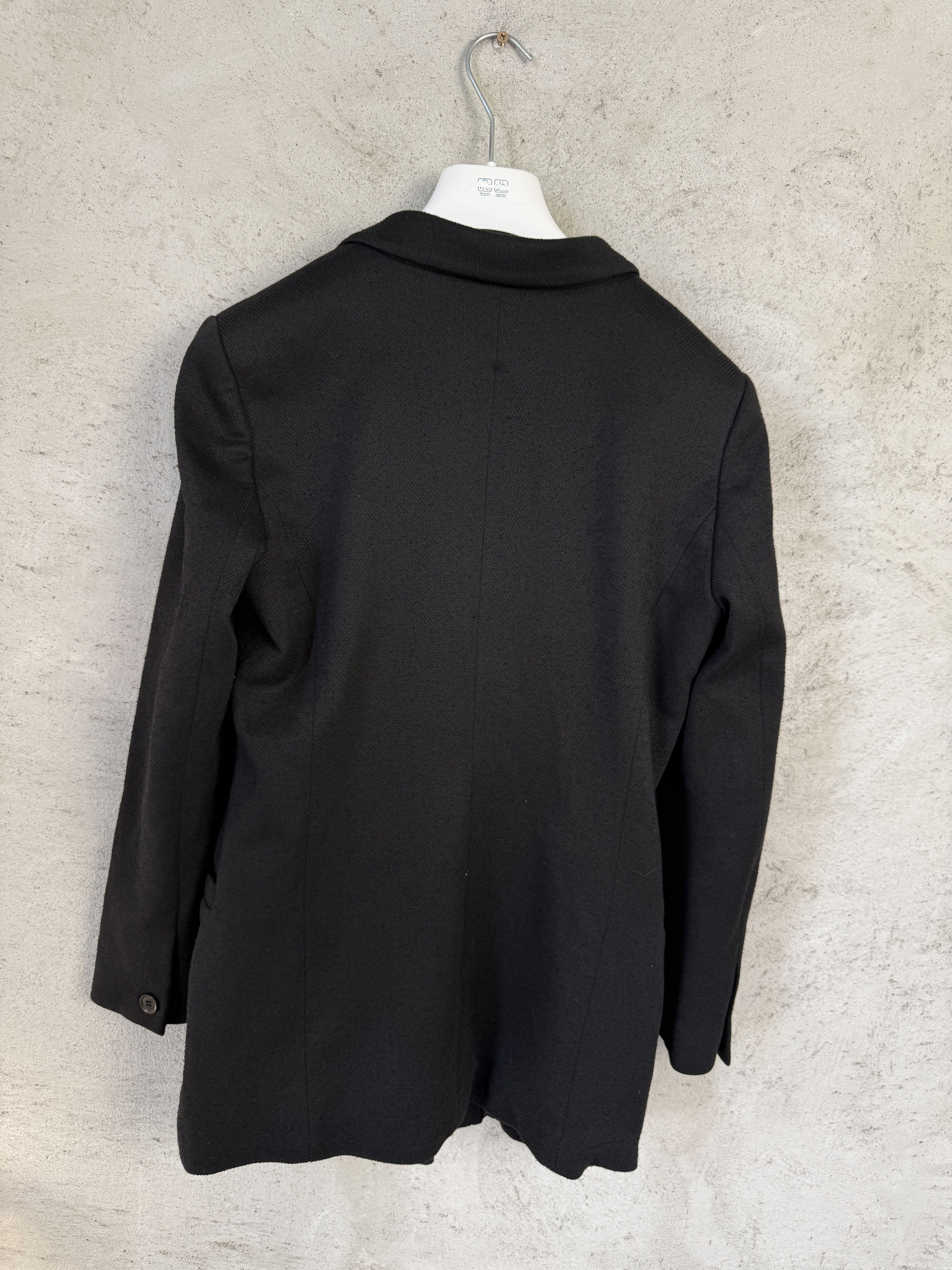 Ganni Ganni black double breasted blazer jacket casual formal Size S / US 4 / IT 40 - 4 Thumbnail