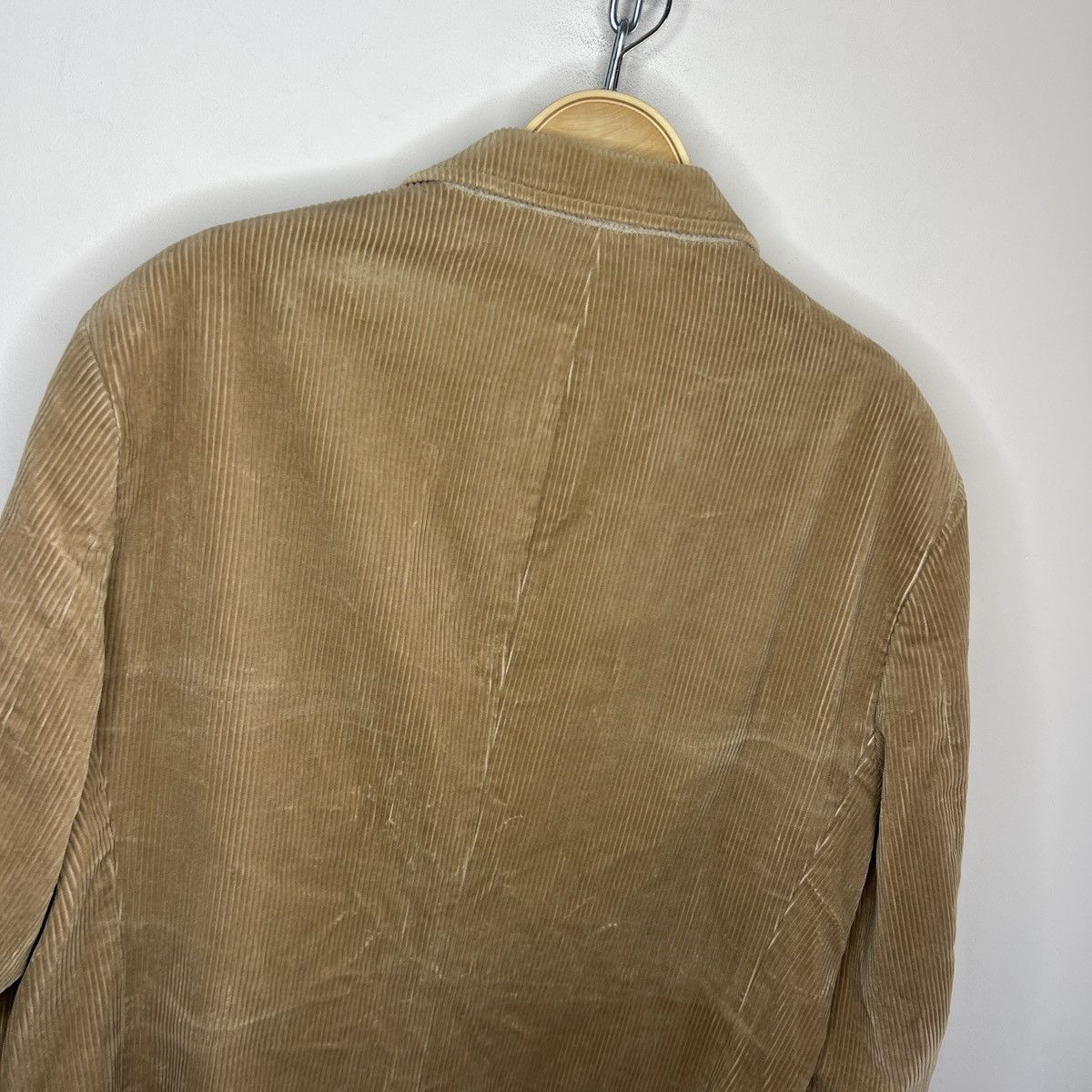 Polo Ralph Lauren × RRL Ralph Lauren × Ralph Lauren Vintage Polo Ralph Lauren Corduroy Blazer Jacket Coat Beige Size US L / EU 52-54 / 3 - 11 Thumbnail