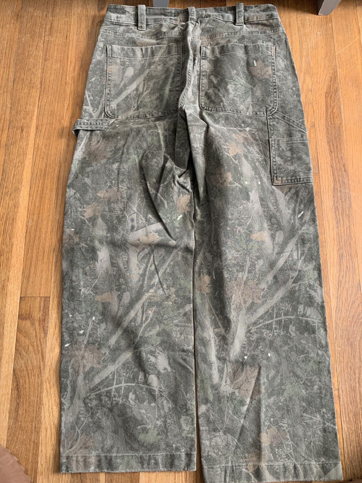 Abercrombie & Fitch × Vintage camo carpentry pant Size US 28 / EU 44 - 1 Thumbnail