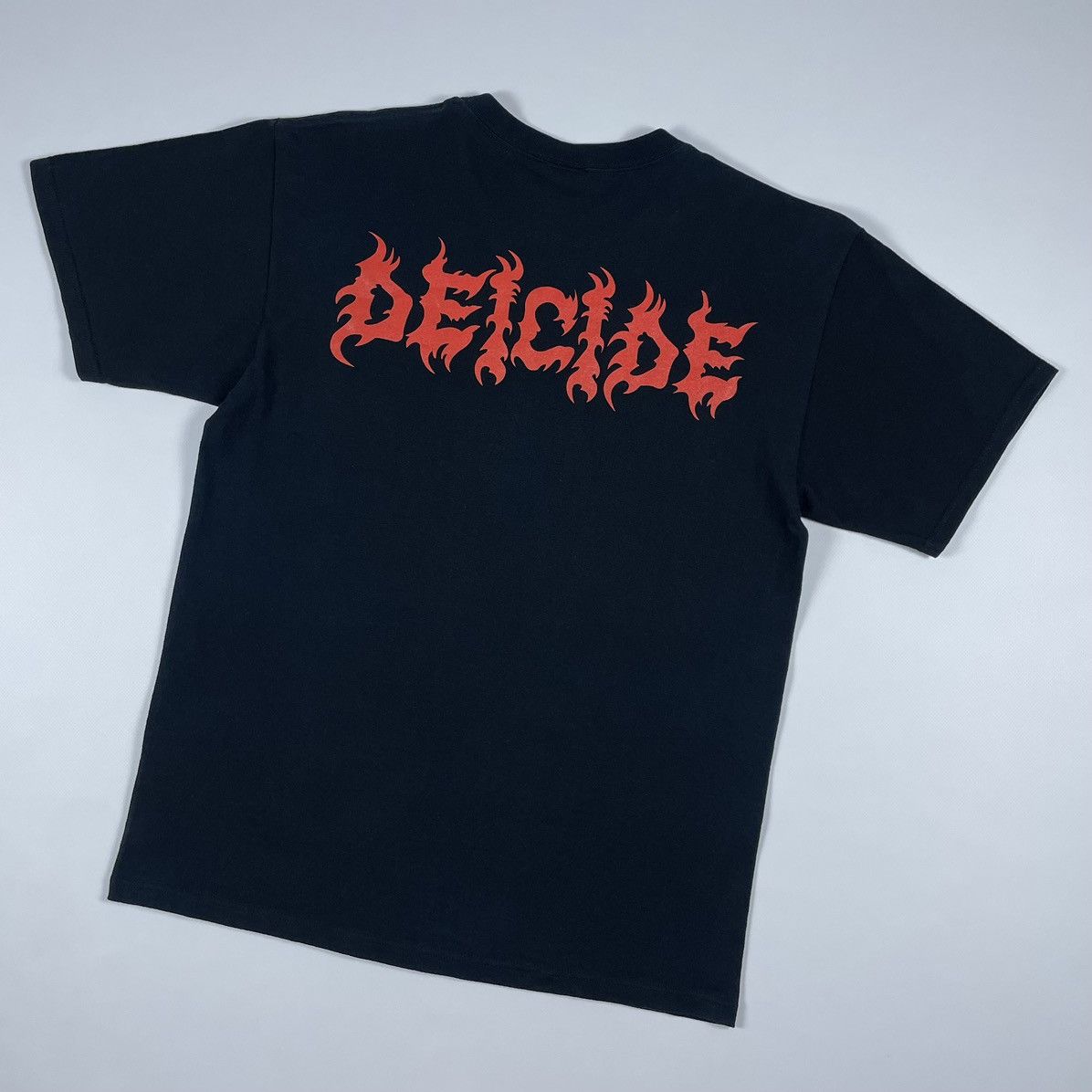 Band Tees Vintage 90s DEICIDE SERPENTS OF THE LIGHT Death Metal Tee Size US L / EU 52-54 / 3 - 10 Thumbnail