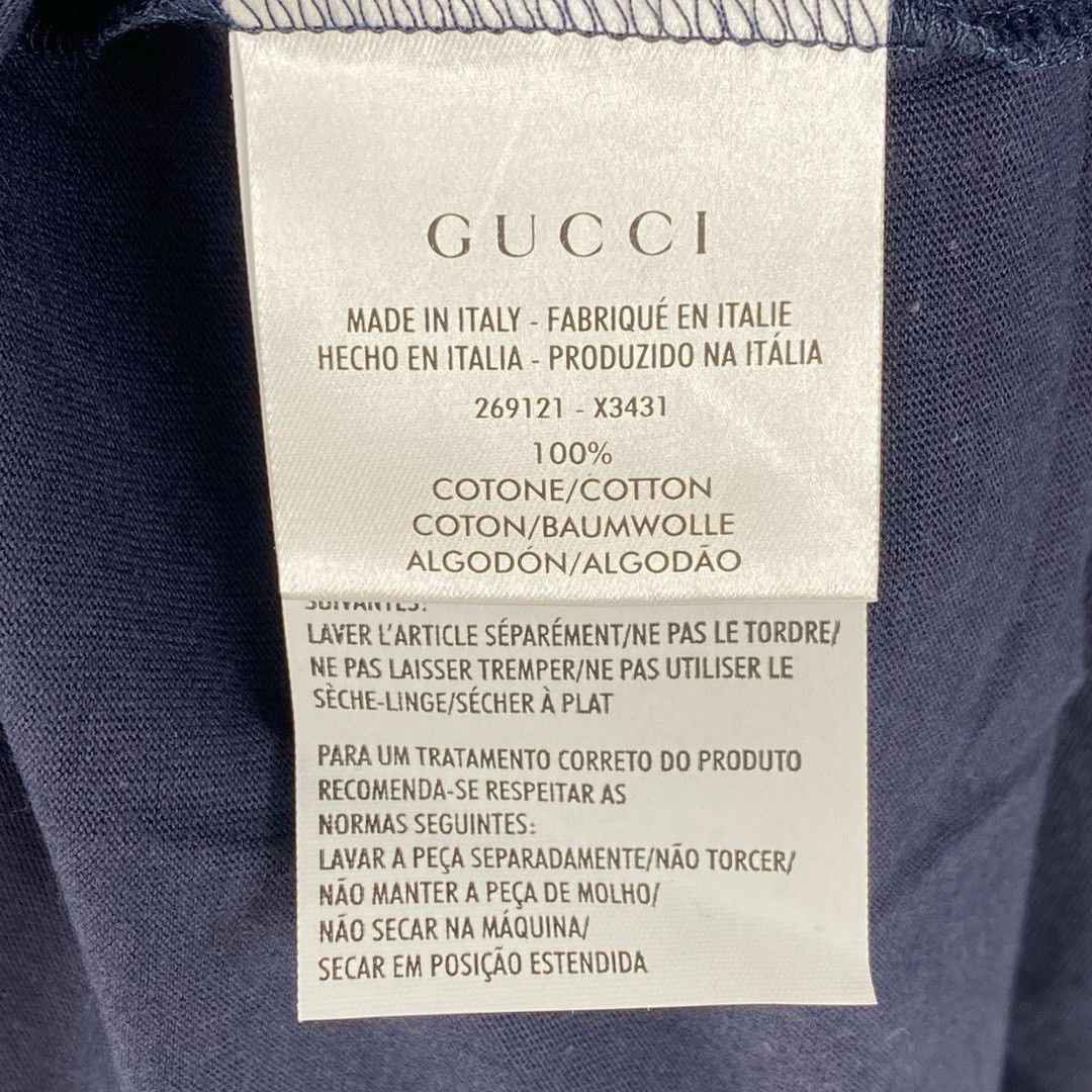 Gucci Gucci cuff red and black stripe back letter short sleeve. N Size US L / EU 52-54 / 3 - 5 Thumbnail