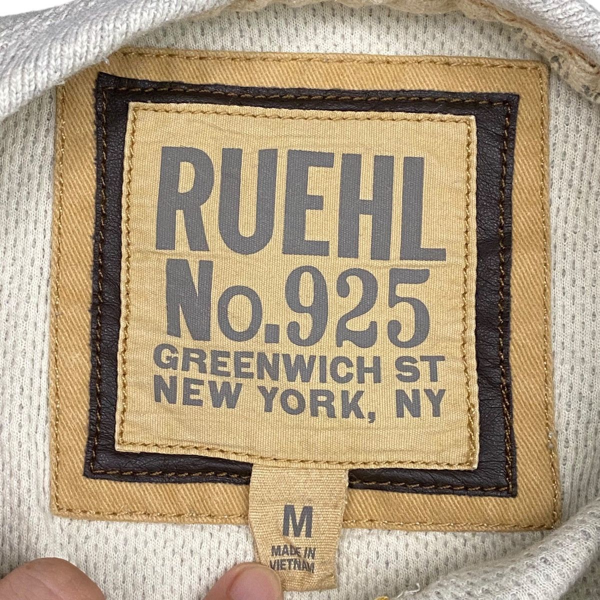 Other Vintage Ruehl Sweatshirt Crewneck Big Logo Spellout Grey Size US M / EU 48-50 / 2 - 6 Thumbnail