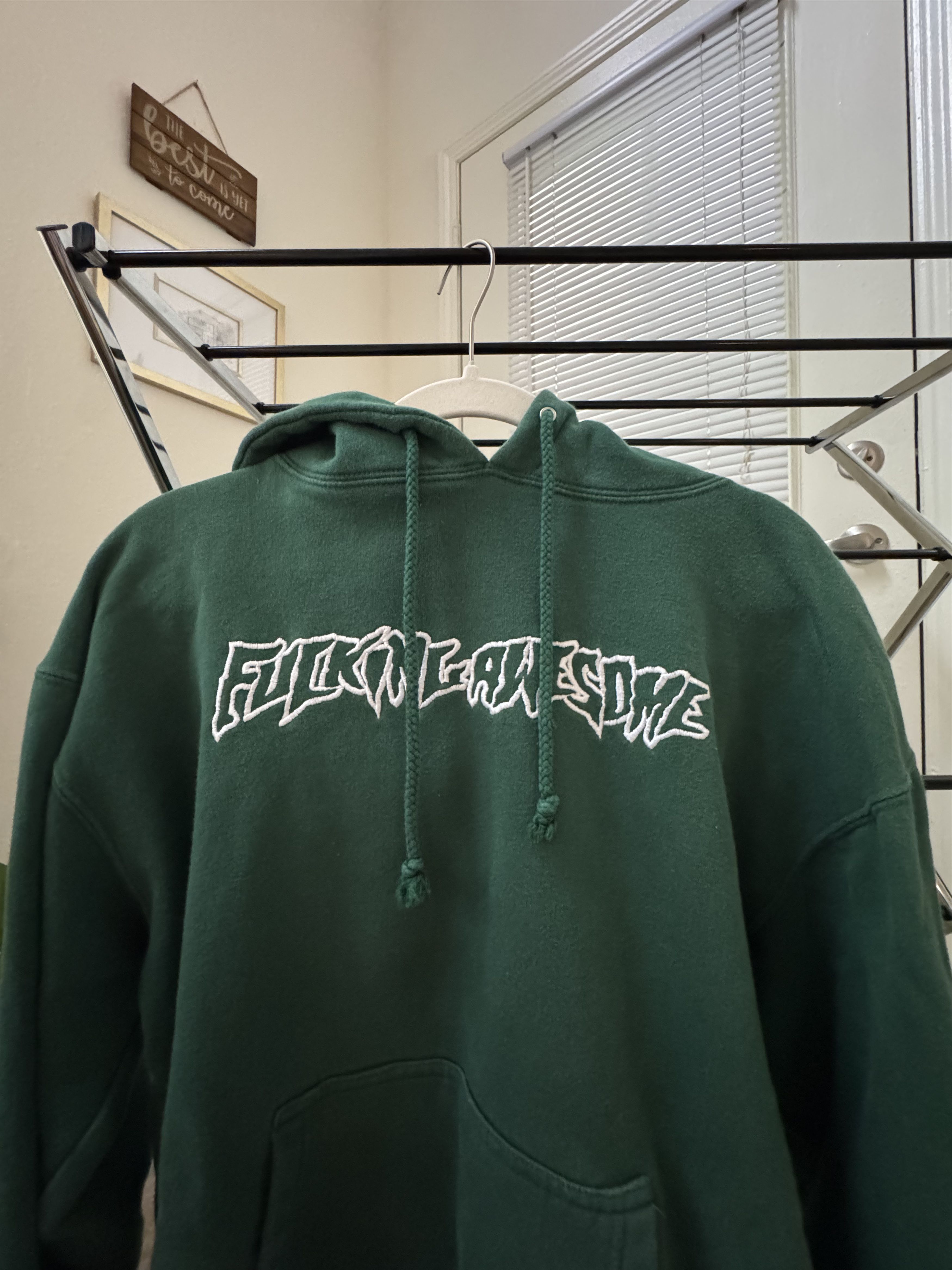 Fucking Awesome Fucking Awesome Embroidered Logo Hoodie 2016 Size US M / EU 48-50 / 2 - 2 Thumbnail