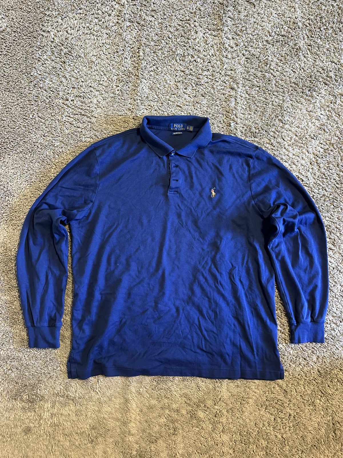 Polo Ralph Lauren Vintage Polo Ralph Lauren “triple blue” shirt 00s size Xl Size US XL / EU 56 / 4 - 1 Thumbnail