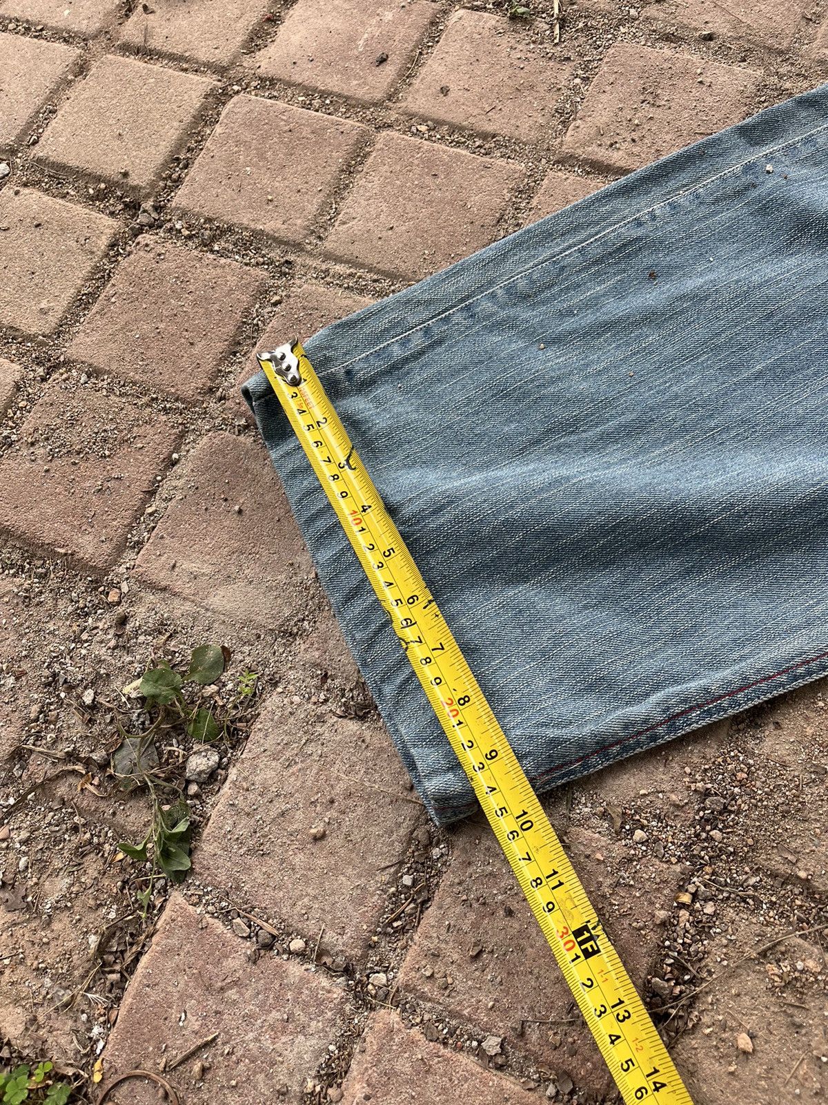 Japanese Brand × Vintage Baggy Jort Thriller Denim Size US 31 - 12 Thumbnail