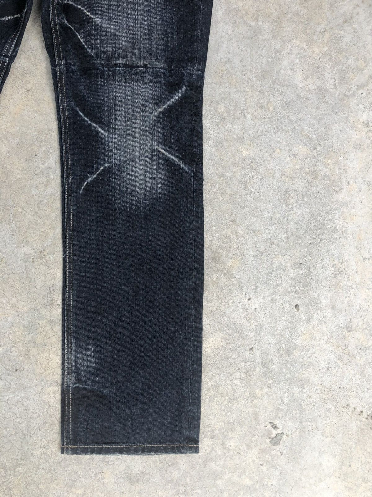 PPFM Japanese PPFM Double Waist Distressed Denim Punk Style Size US 32 / EU 48 - 7 Thumbnail