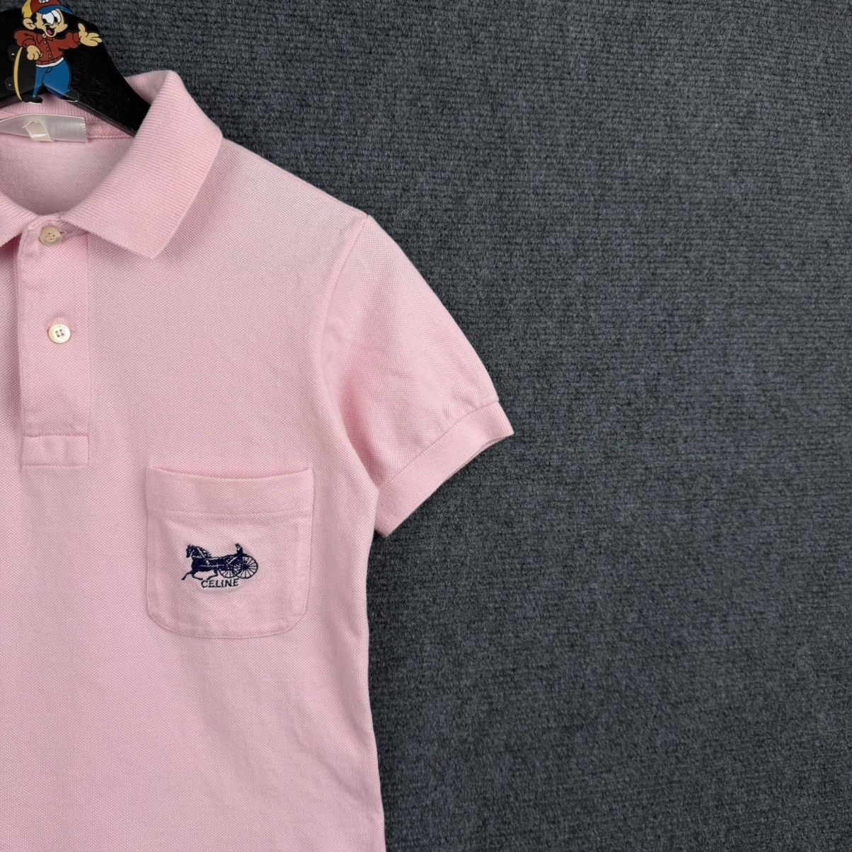 Celine Celine polo shirt featuring the brand's classic "Sulky" Size XS / US 0-2 / IT 36-38 - 3 Thumbnail