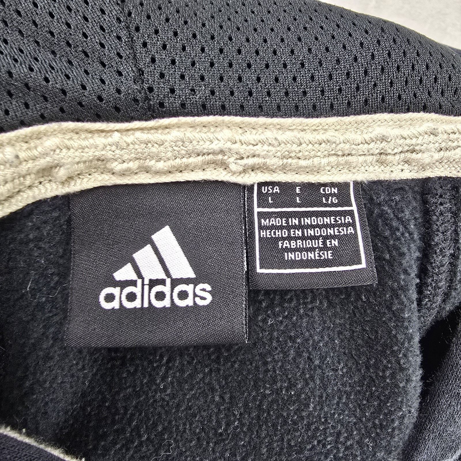 Adidas Adidas Los Angeles Kings Lace Up Hoodie Mens Large Black Size US L / EU 52-54 / 3 - 6 Thumbnail