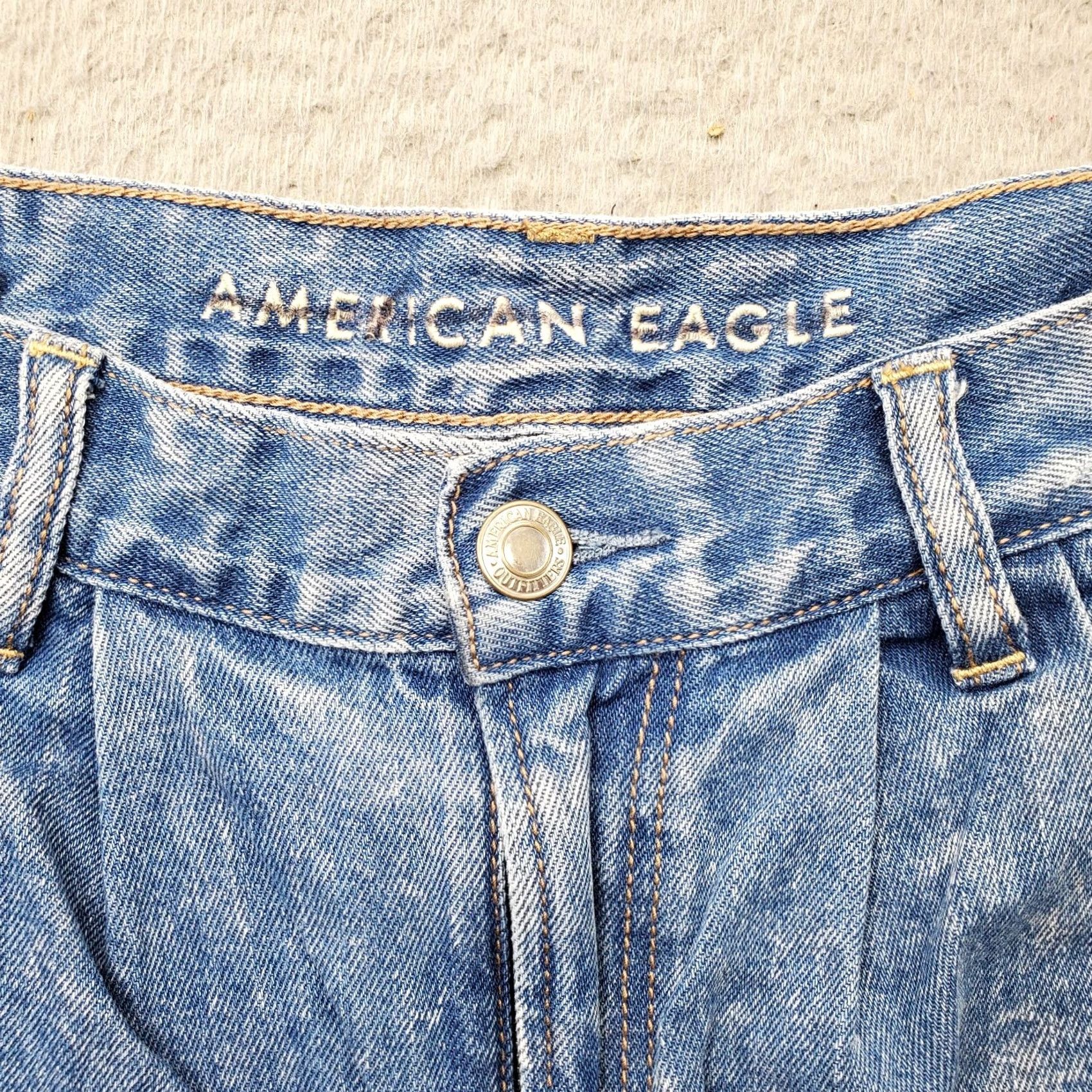 American Eagle Outfitters AMERICAN EAGLE OUTFITTERS Jeans Womens 2 Blue Denim Cotton Waistband Distressed Skinny 28 In 29.75 In Blue Womens Size 2 Jeans Distressed 28x29.75 Size 26" / US 2 / IT 38 - 6 Thumbnail