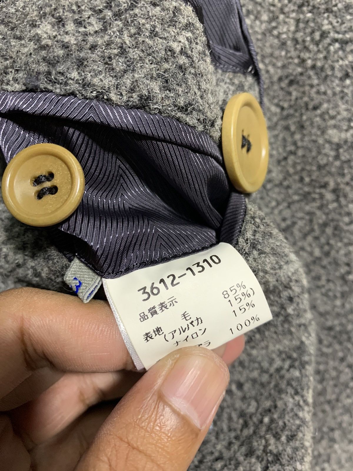 Japanese Brand × Kenzo 🔥KENZO DOUBLE BREAST TRENCH COATS Size US L / EU 52-54 / 3 - 6 Thumbnail