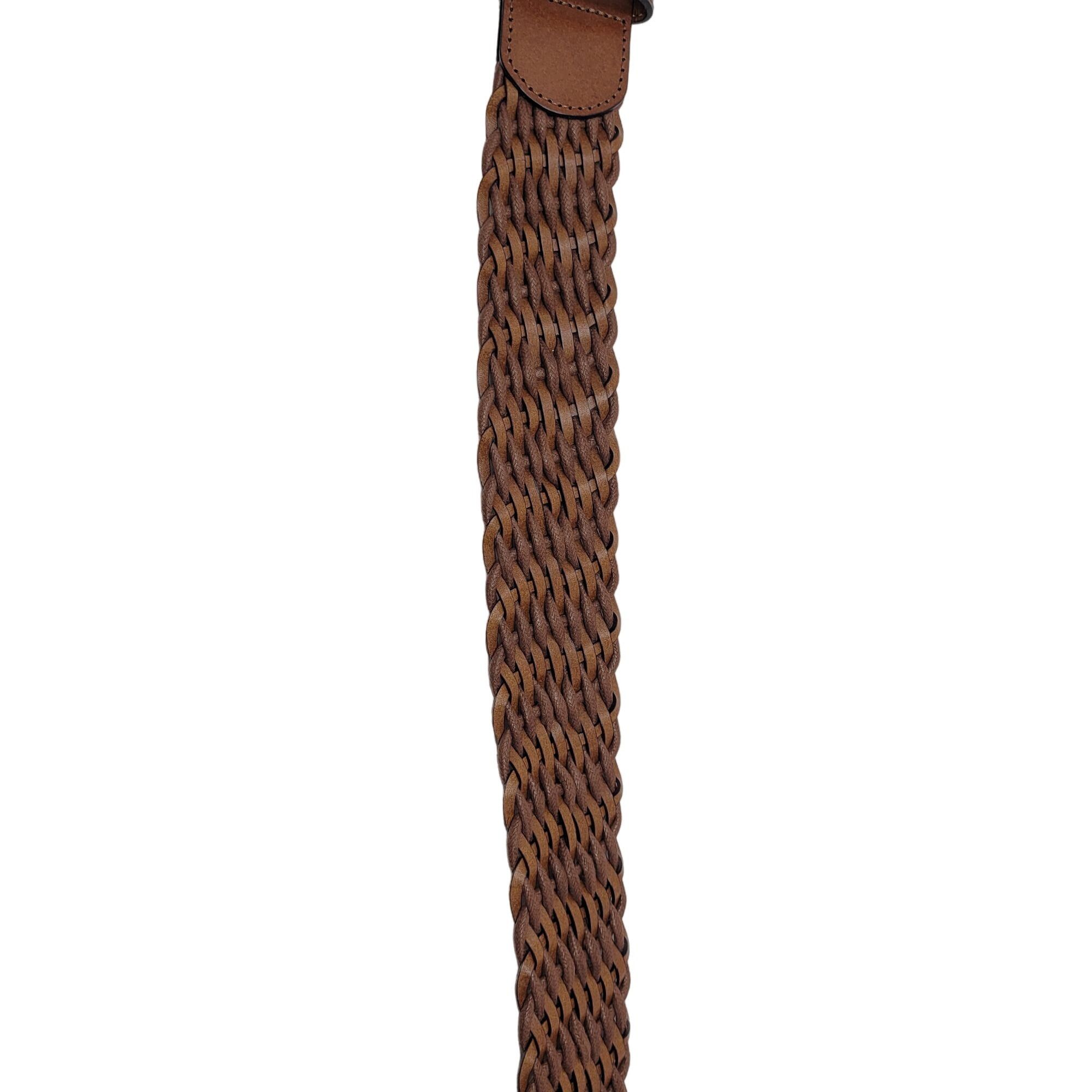 Vintage Vintage Braided Brown Belt 10 Unique Woven Braided Boho Cott Size ONE SIZE - 8 Thumbnail