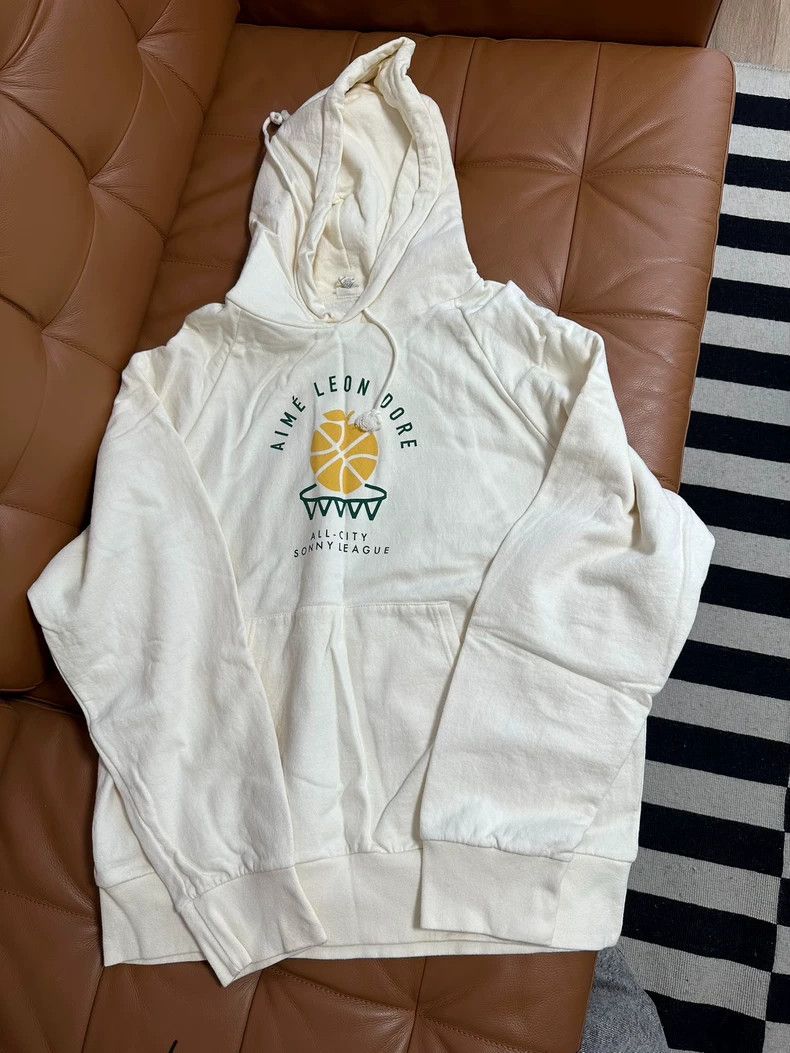 The Real McCoy's The Real McCoy Cotton Hooded Sweatshirt in Beige 2505-Nexta Size US XL / EU 56 / 4 - 1 Thumbnail