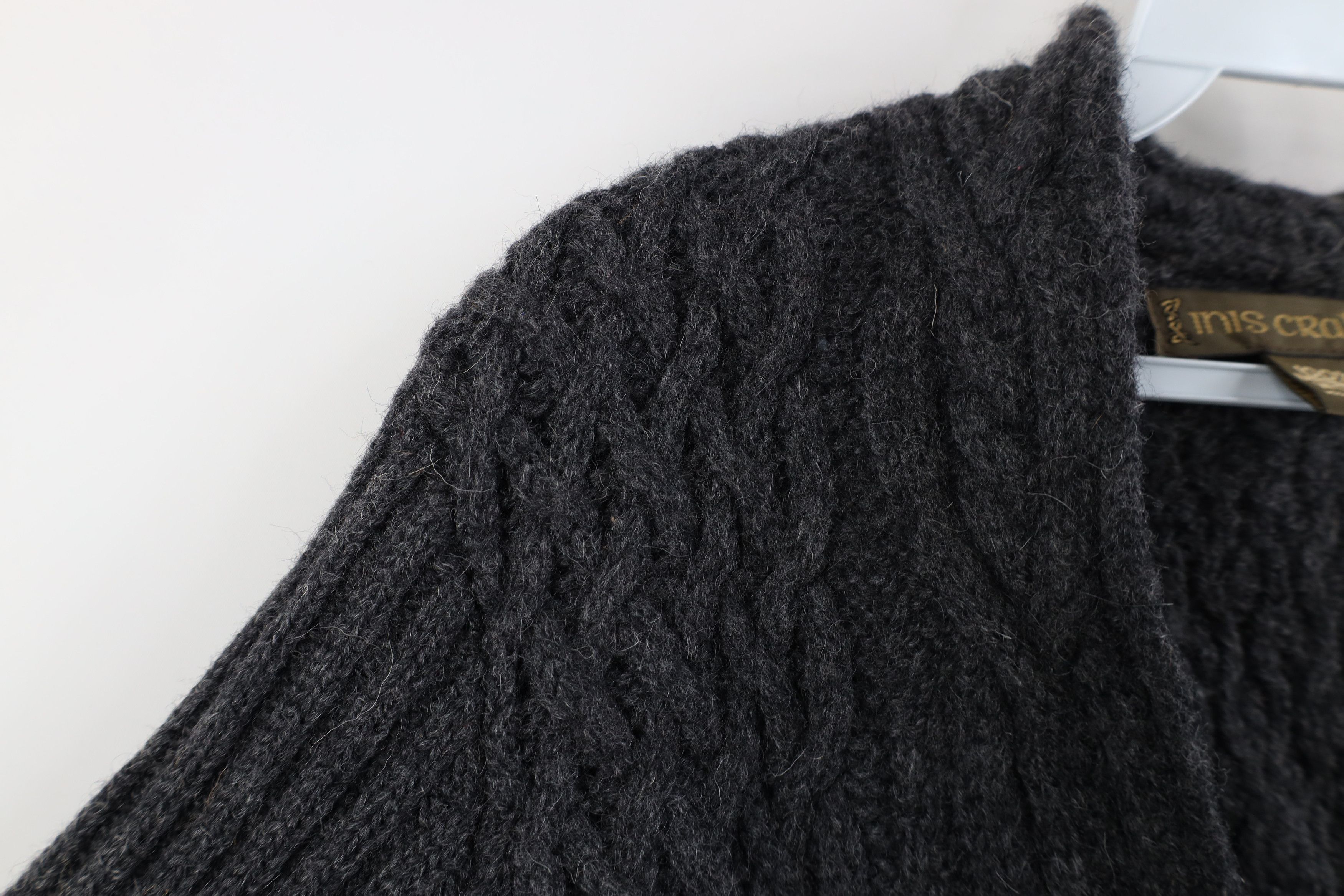Vintage Vintage 90s Streetwear Fisherman Cable Knit Cardigan Sweater Size M / US 6-8 / IT 42-44 - 5 Thumbnail