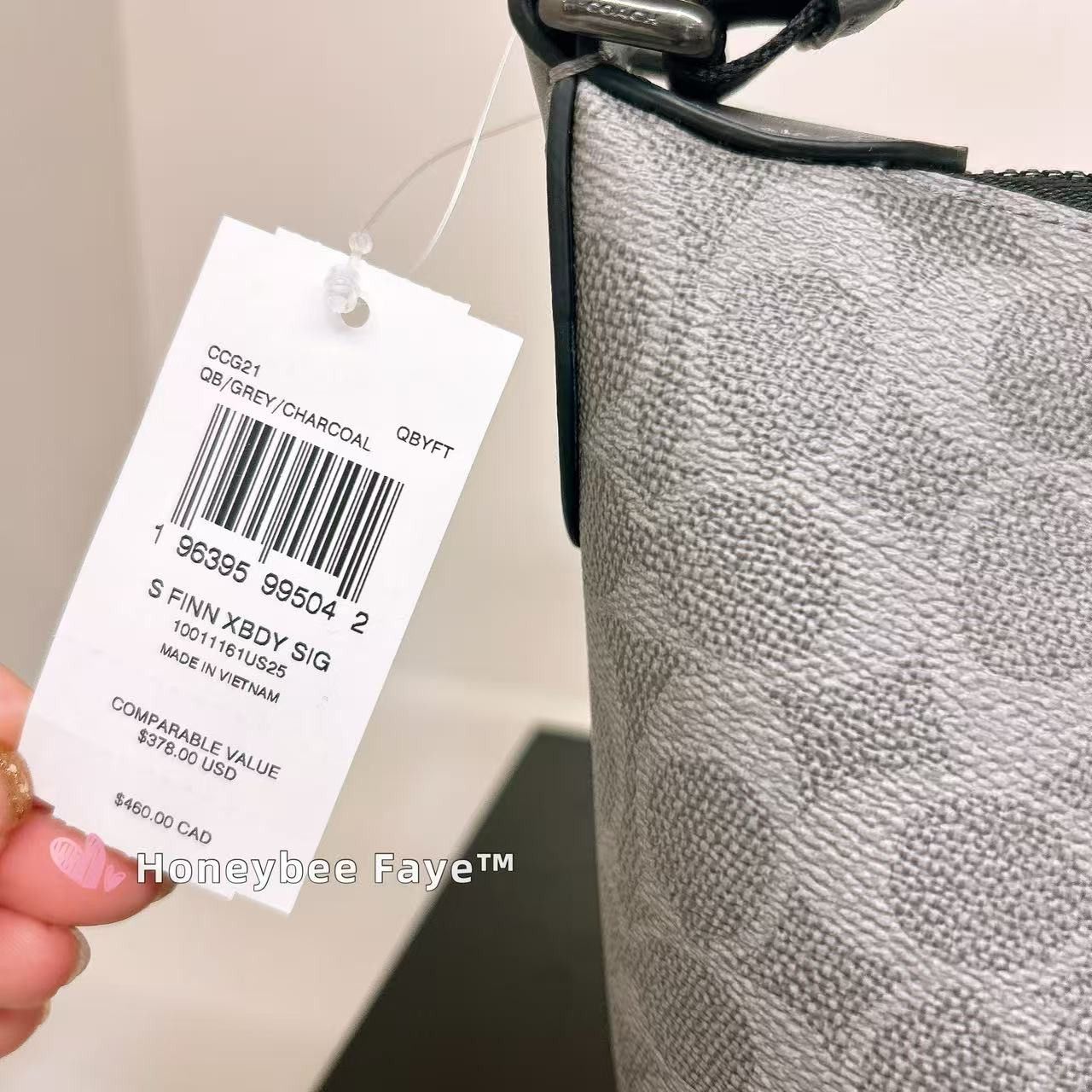 Coach Small Finn Crossbody Bag With Pouch In Signature Canvas Size ONE SIZE - 9 Thumbnail