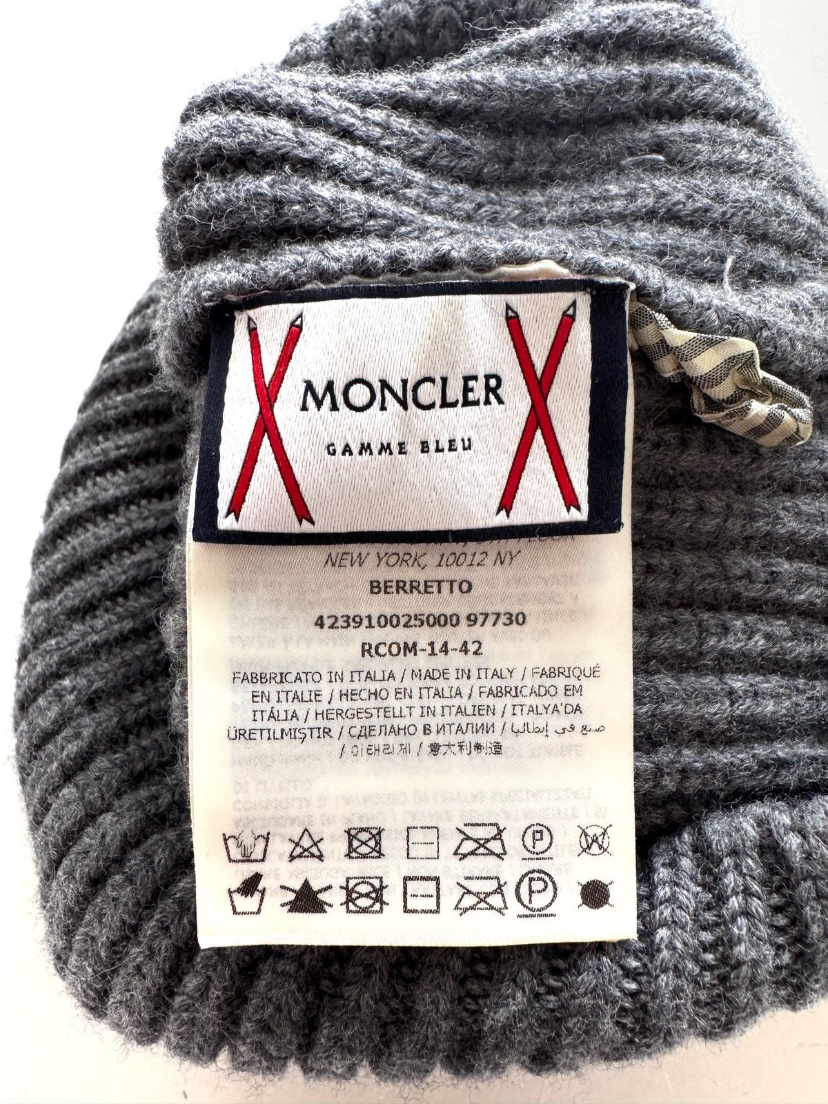 Moncler Moncler Gamme Bleu Hat Size ONE SIZE - 4 Thumbnail