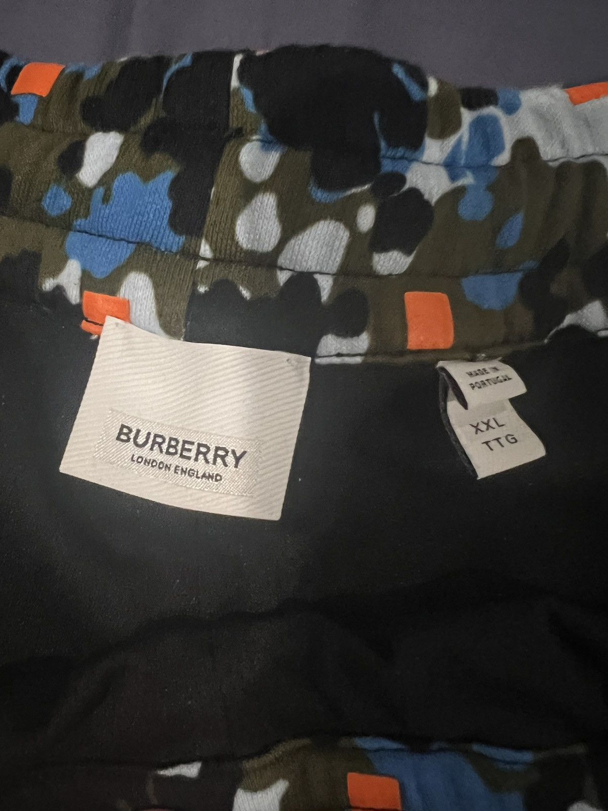Burberry Burberry Multi-Camo Memories Sweat Shorts XXL FW2020 Size US 38 / EU 54 - 3 Thumbnail