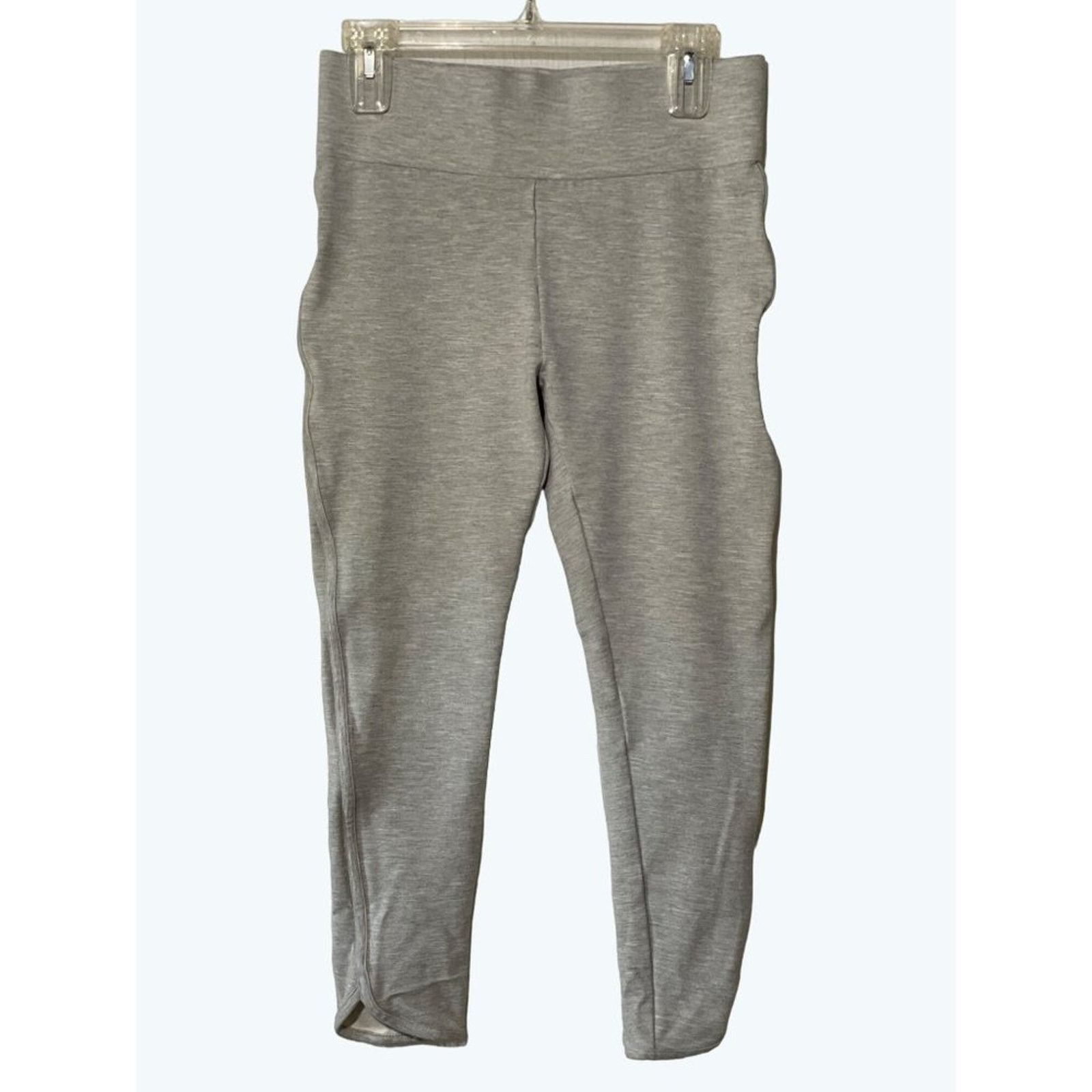 Lou & Grey Lou & Grey Leggings Womens Medium Elastic Waistband Gray Size 29" - 1 Thumbnail