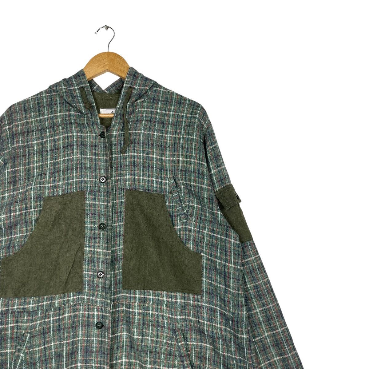 Japanese Brand × Vintage 💥ST FOUR CLUB TARTAN LONG JACKET Size US L / EU 52-54 / 3 - 6 Thumbnail