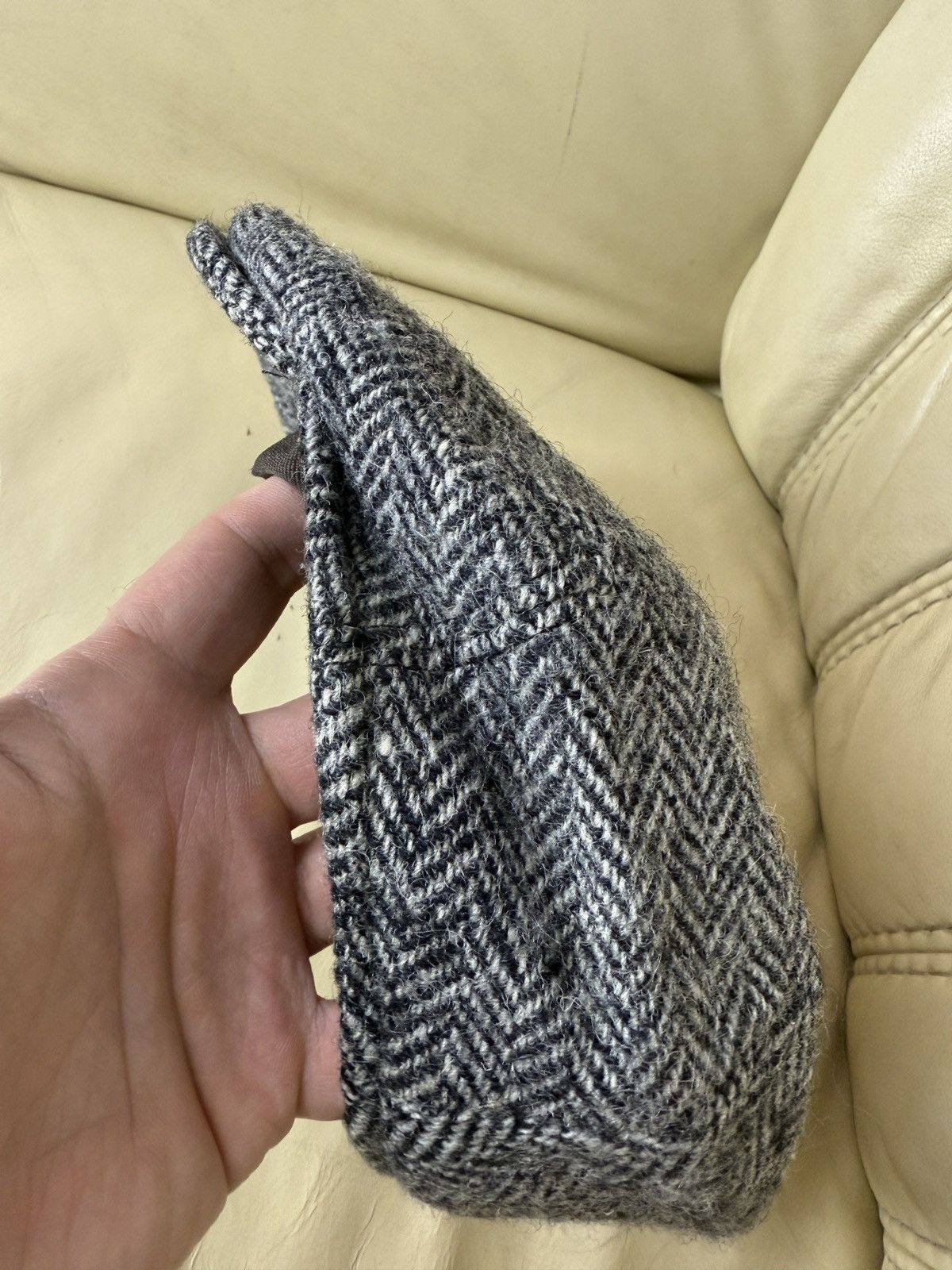 Harris Tweed Vintage harris tweed flat cap wool tweed Size ONE SIZE - 11 Thumbnail