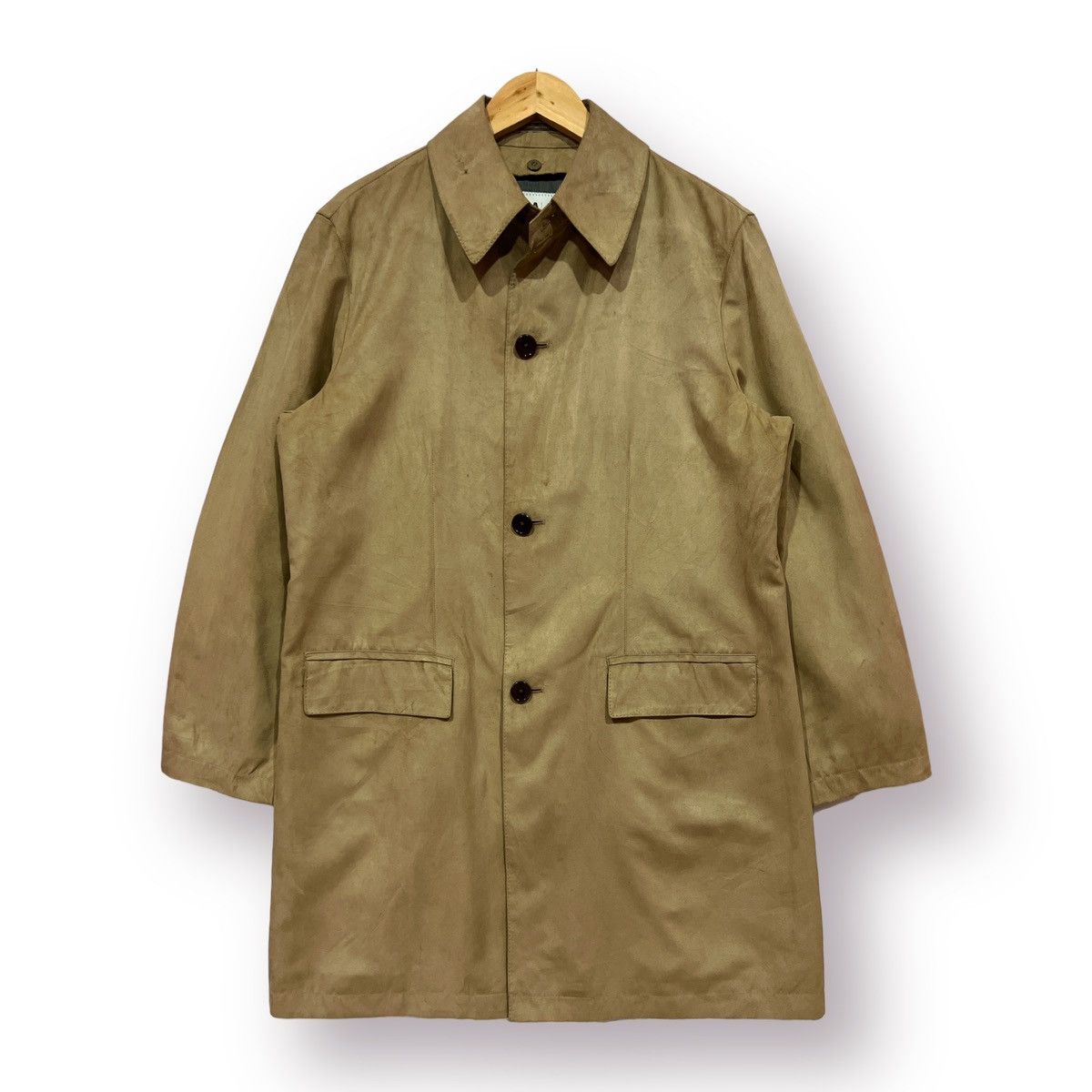 Alexander Julian Alexander Julian Fake Leather long coat Size US M / EU 48-50 / 2 - 1 Thumbnail