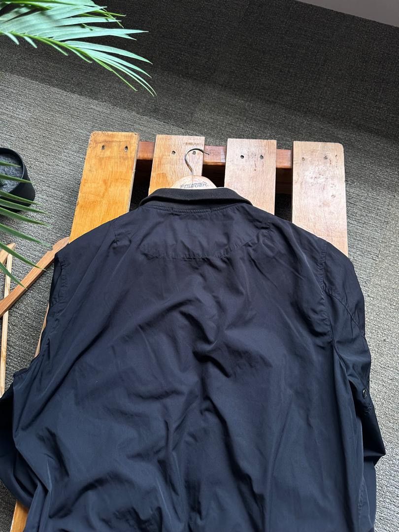 Designer × Polo Ralph Lauren × Vintage VINTAGE POLO RALPH LAUREN JACKET LOGO PONY BLACK ON BLACK Size US XL / EU 56 / 4 - 4 Thumbnail