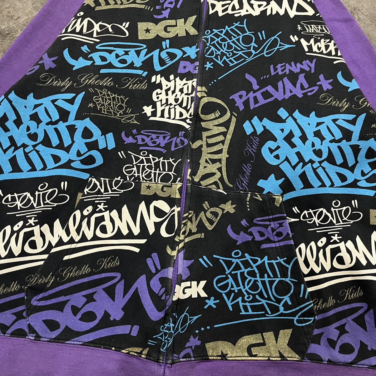 DGK sweatshirt hoodies dgk grafity full print Size US L / EU 52-54 / 3 - 2 Thumbnail