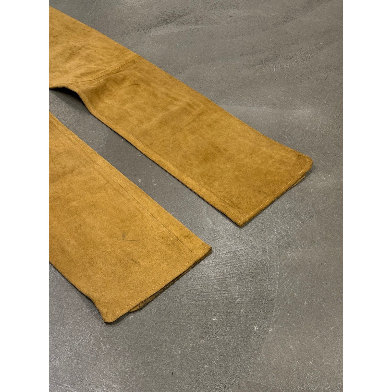 Dolce & Gabbana 2001 Dolce & Gabbana suede western zipper leather pants Size US 35 - 5 Thumbnail