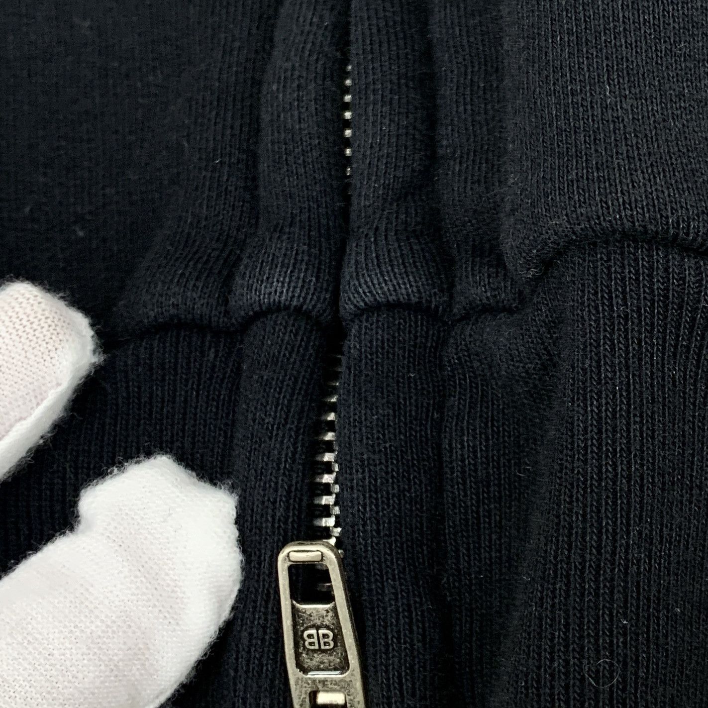 Balenciaga Balenciaga Patch Logo Hoodie Zip-Up Black (XS) Size US XS / EU 42 / 0 - 9 Thumbnail