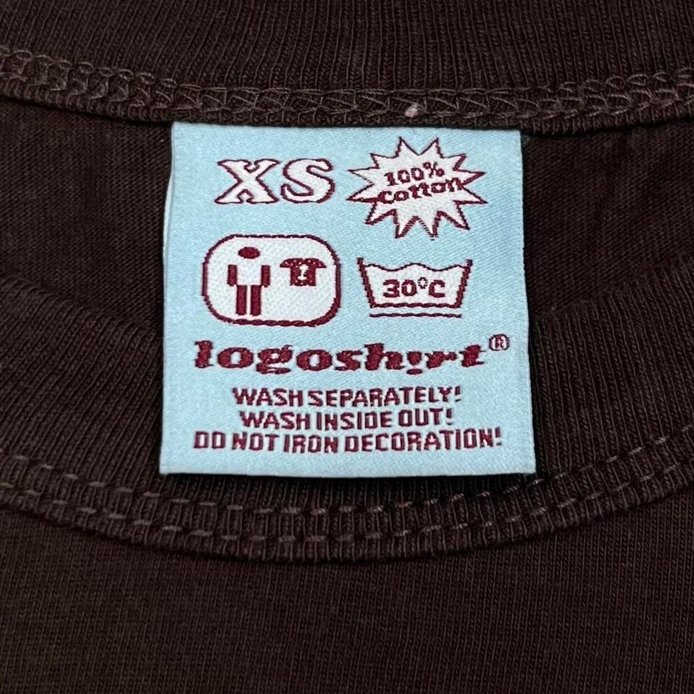 Other THE BEATLES Pop Rock Band T-Shirt XS Brown Distressed Spellout Front Shirt Mens Size US XS / EU 42 / 0 - 4 Thumbnail