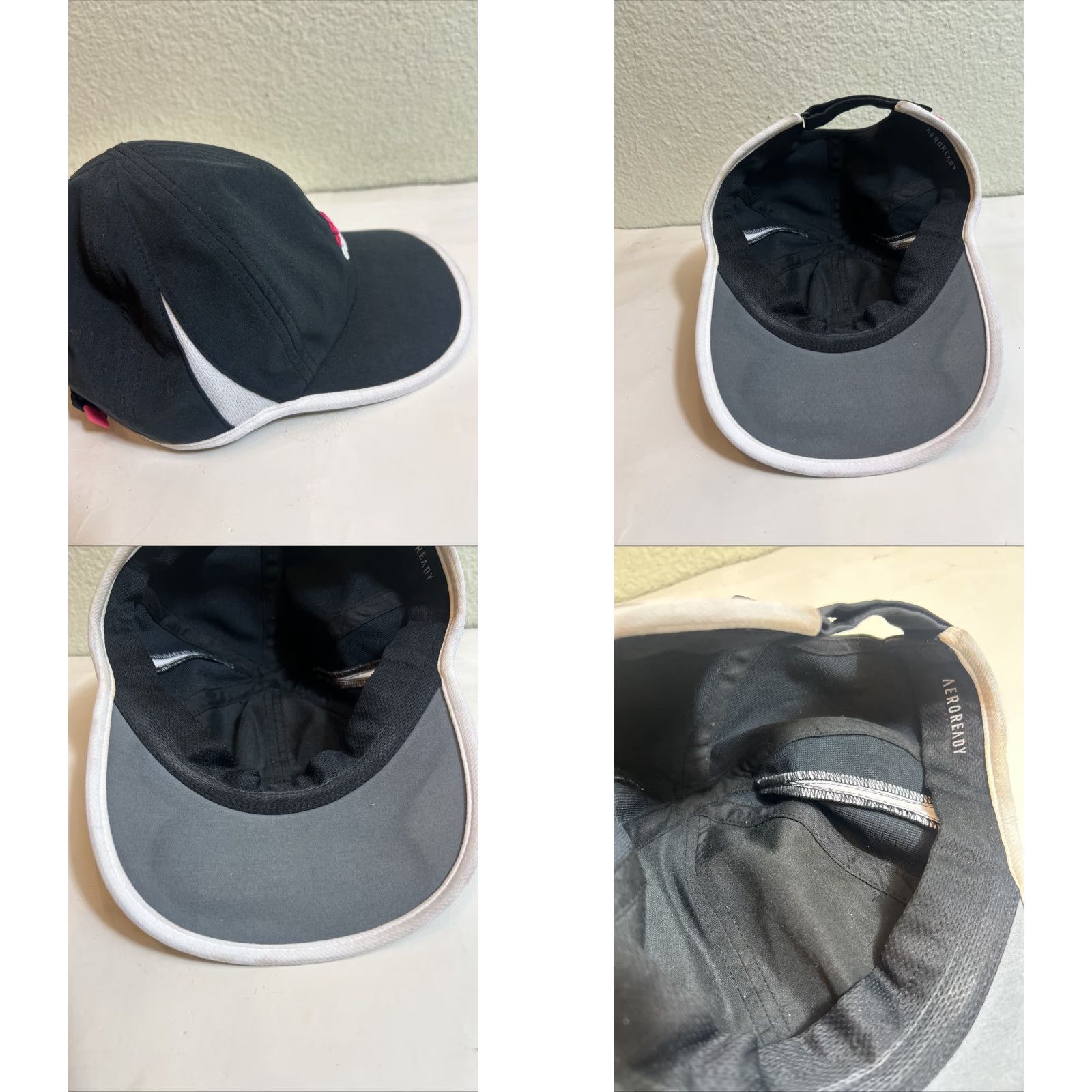 Adidas Adidas Aeroready Women’s Running Hat Black Pink Adjustable Baseball Cap Women Adjustable Size Colorful Sport Hat Size ONE SIZE - 8 Thumbnail