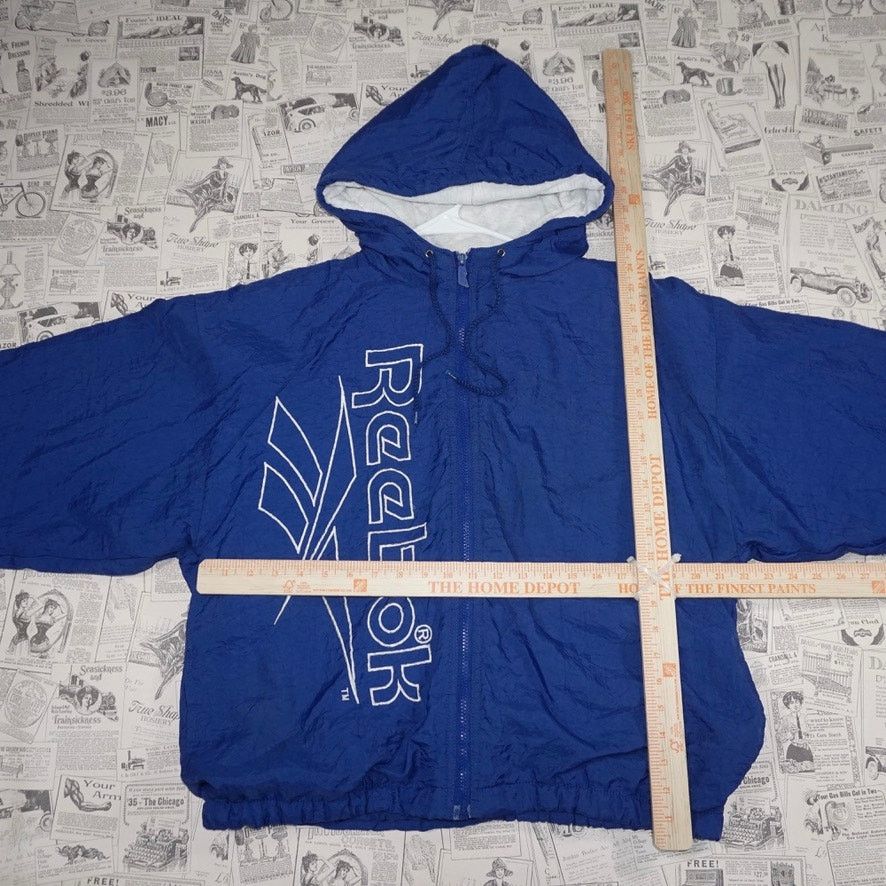 Reebok Small - Vintage Reebok puffer big logo embroider 90s jacket Size US S / EU 44-46 / 1 - 4 Thumbnail