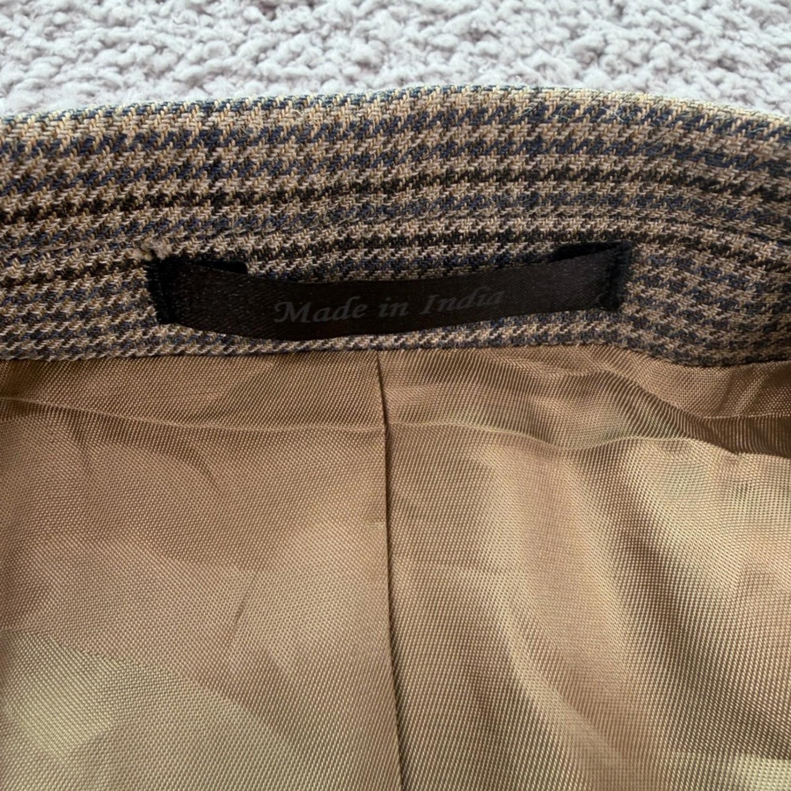 Lauren Ralph Lauren Lauren Ralph Lauren Silk Wool Blazer 42R Two Button Sport Size 42R - 7 Thumbnail