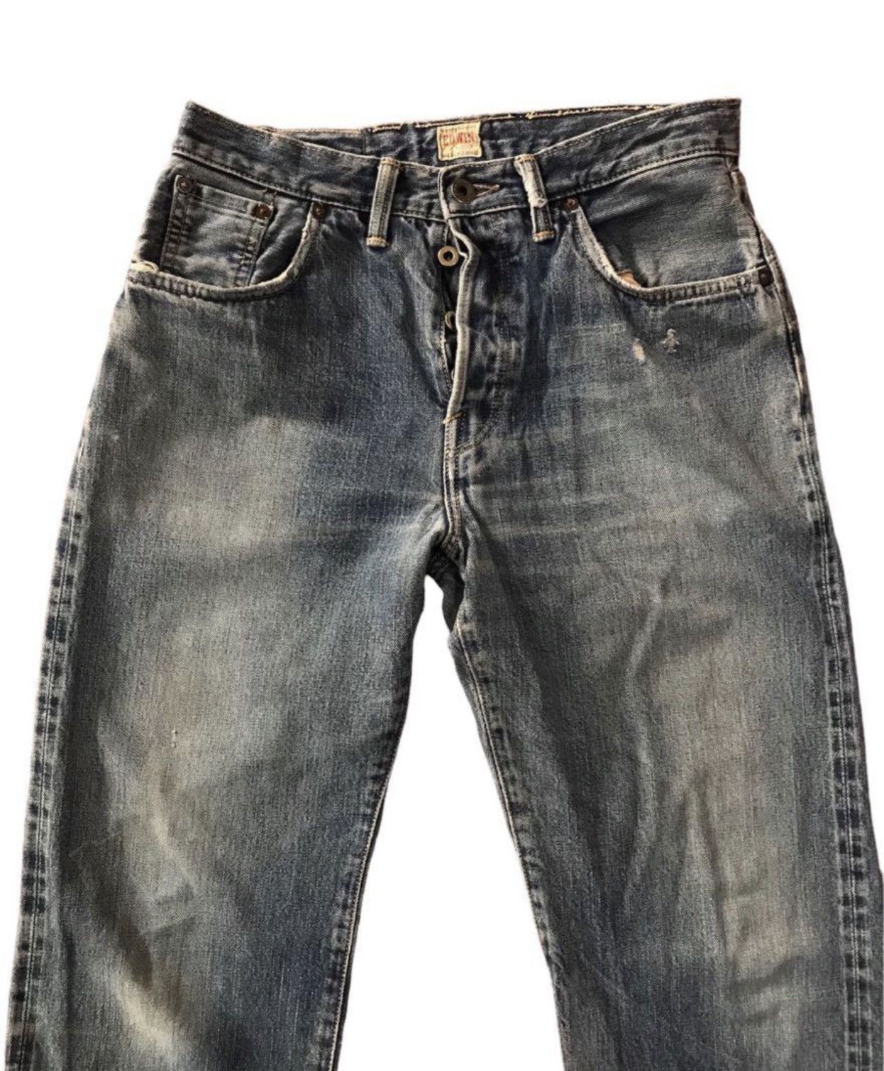 Japanese Brand × Vintage 🔥🔥Vintage 90s Edwin 505SXR Selvedge Jeans Size US 30 / EU 46 - 2 Thumbnail