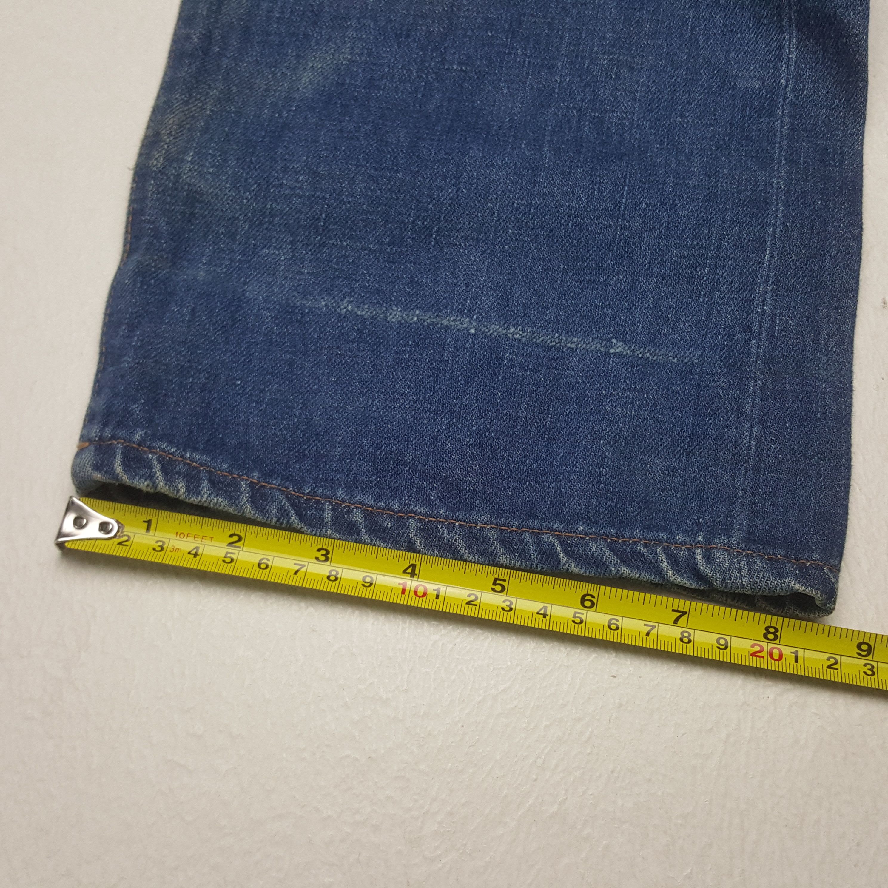 Evisu Vintage Evis Selvedge Daicock Custom Art Denim Jeans RR10 Size US 32 / EU 48 - 11 Thumbnail