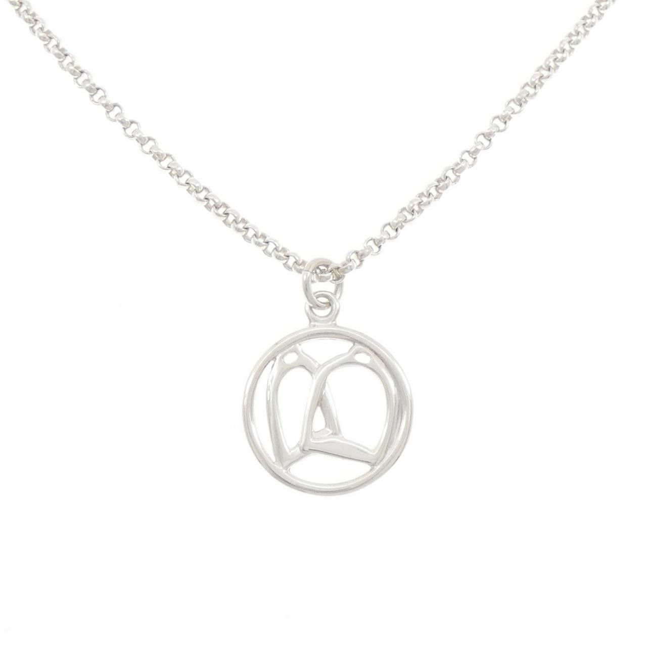 Hermes Hermes Hermes 925 Silver Necklace Metal Necklace DUTY FREE for USA Size ONE SIZE - 1 Thumbnail
