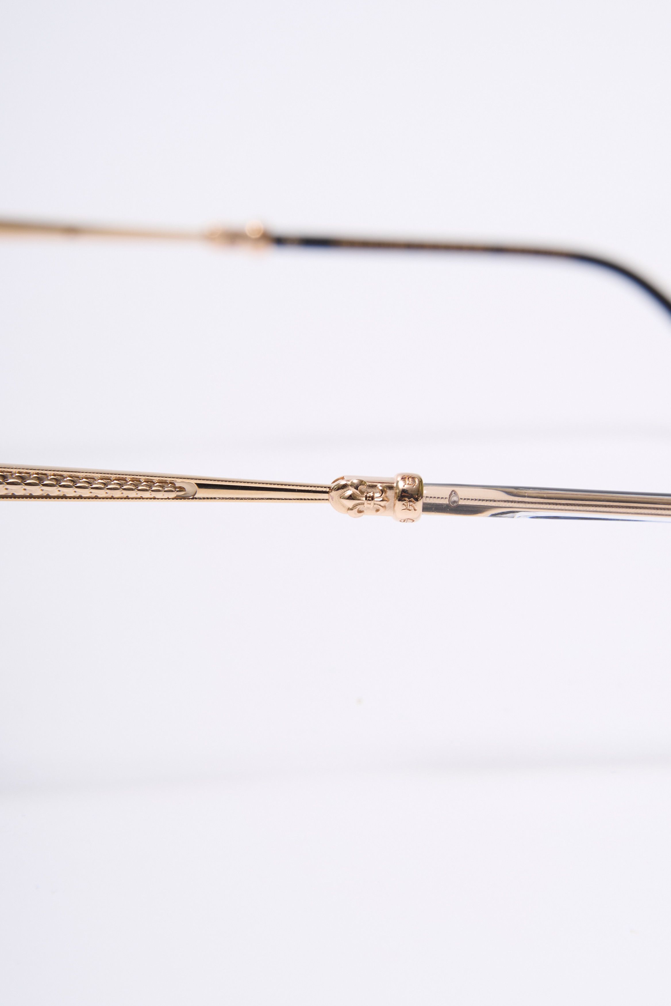 Chrome Hearts CHROME HEARTS STRAPADICTOME BLACK/GOLD PLATED Size ONE SIZE - 8 Thumbnail