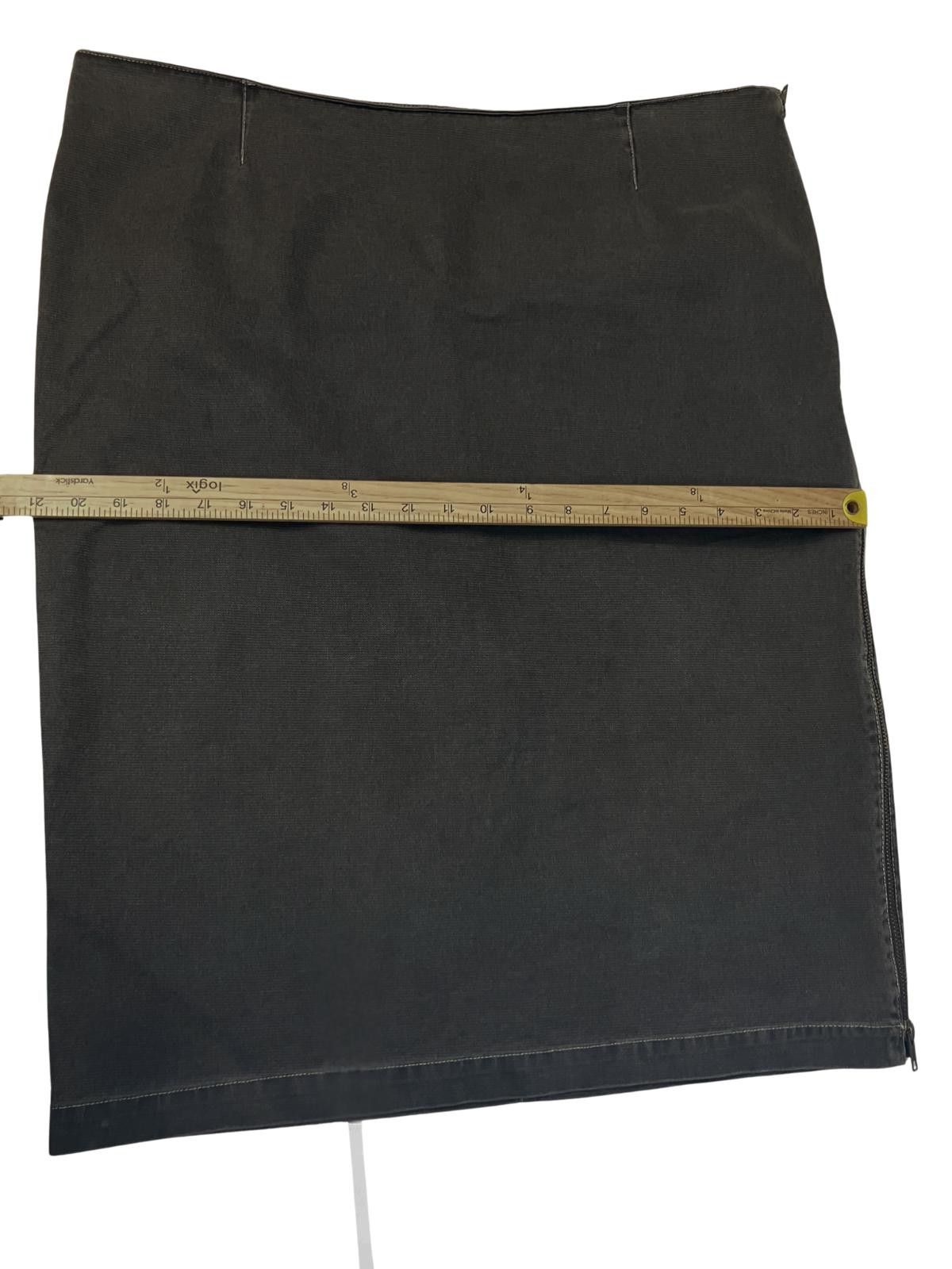 Unknown London Peruvian Connection Pencil Skirt Dark Brown Zip Size 38" / US 16 / IT 52 - 7 Thumbnail