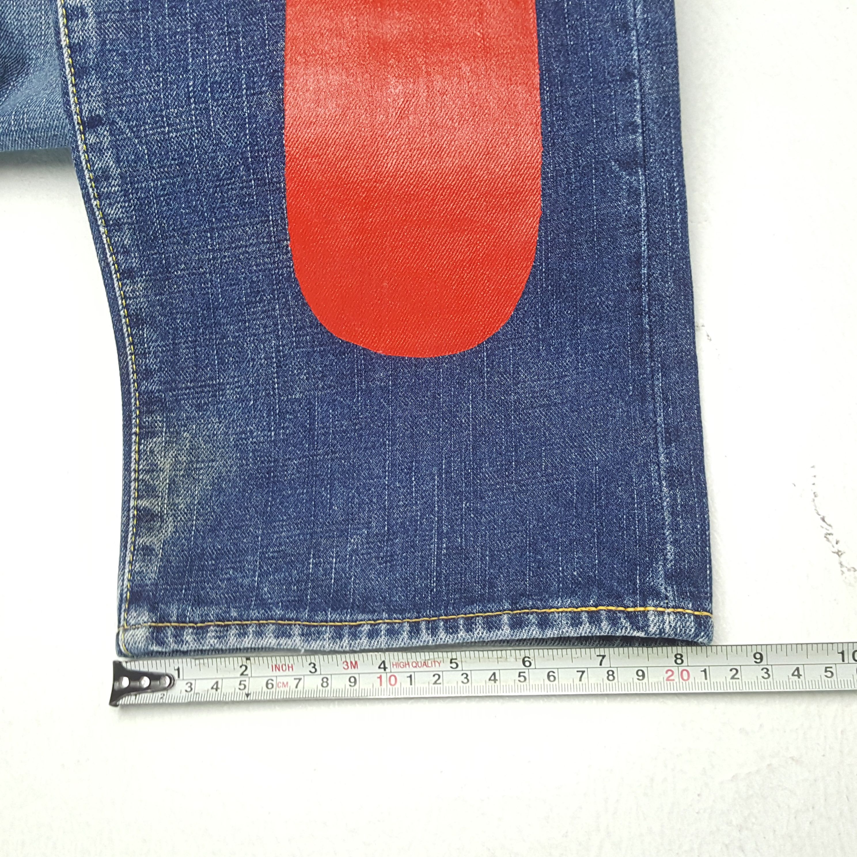 Evisu × Japanese Brand × Vintage Vintage EVISU Japanese Brand Daicock Custom Style Jeans Size US 28 / EU 44 - 11 Thumbnail
