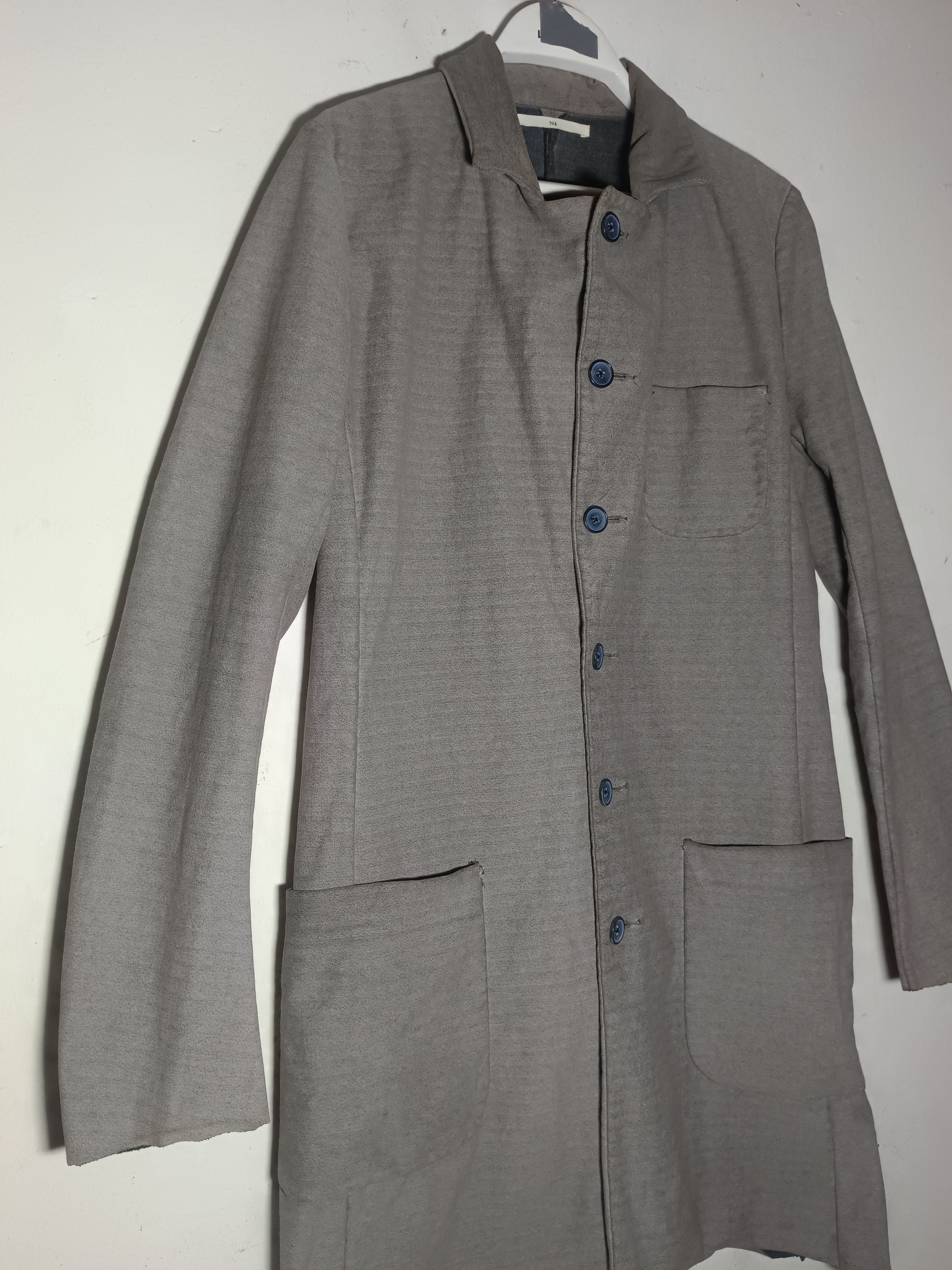 Japanese Brand Vintage N4 Rainmaker Kohichi Watanabe Coat Size US M / EU 48-50 / 2 - 2 Thumbnail