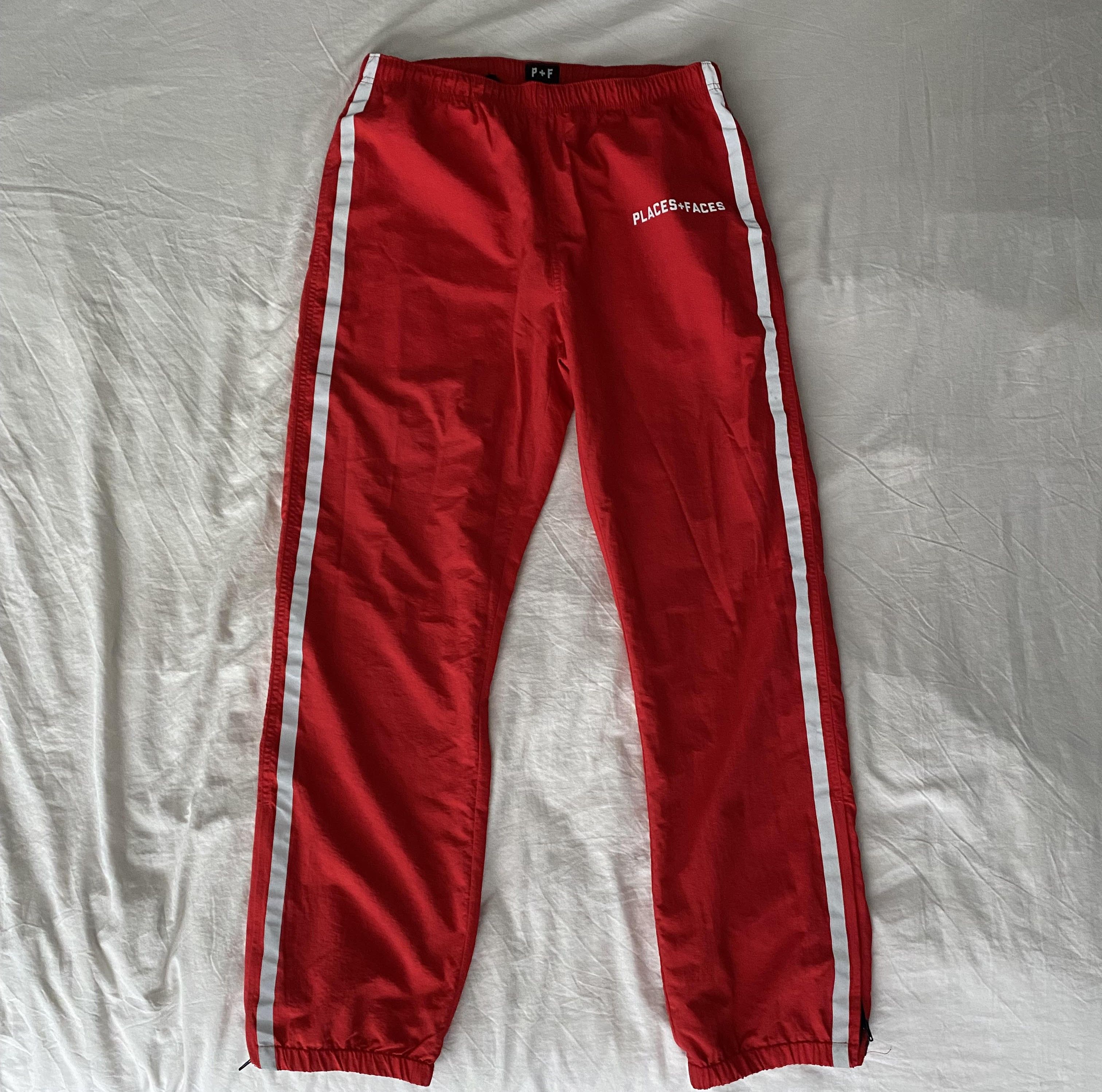 Places + Faces 3M Reflective Track Pants Size US 30 / EU 46 - 1 Thumbnail